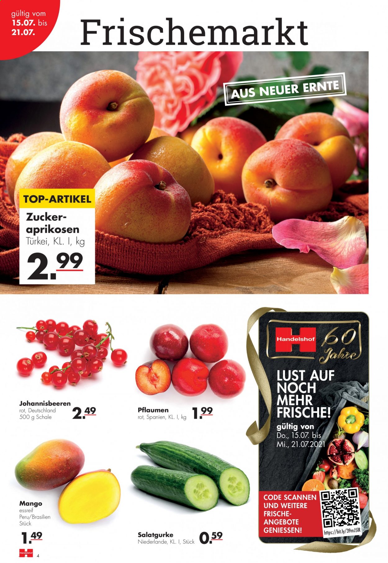 Handelshof Prospekte  - 15.07.2021 - 21.07.2021. Seite 4