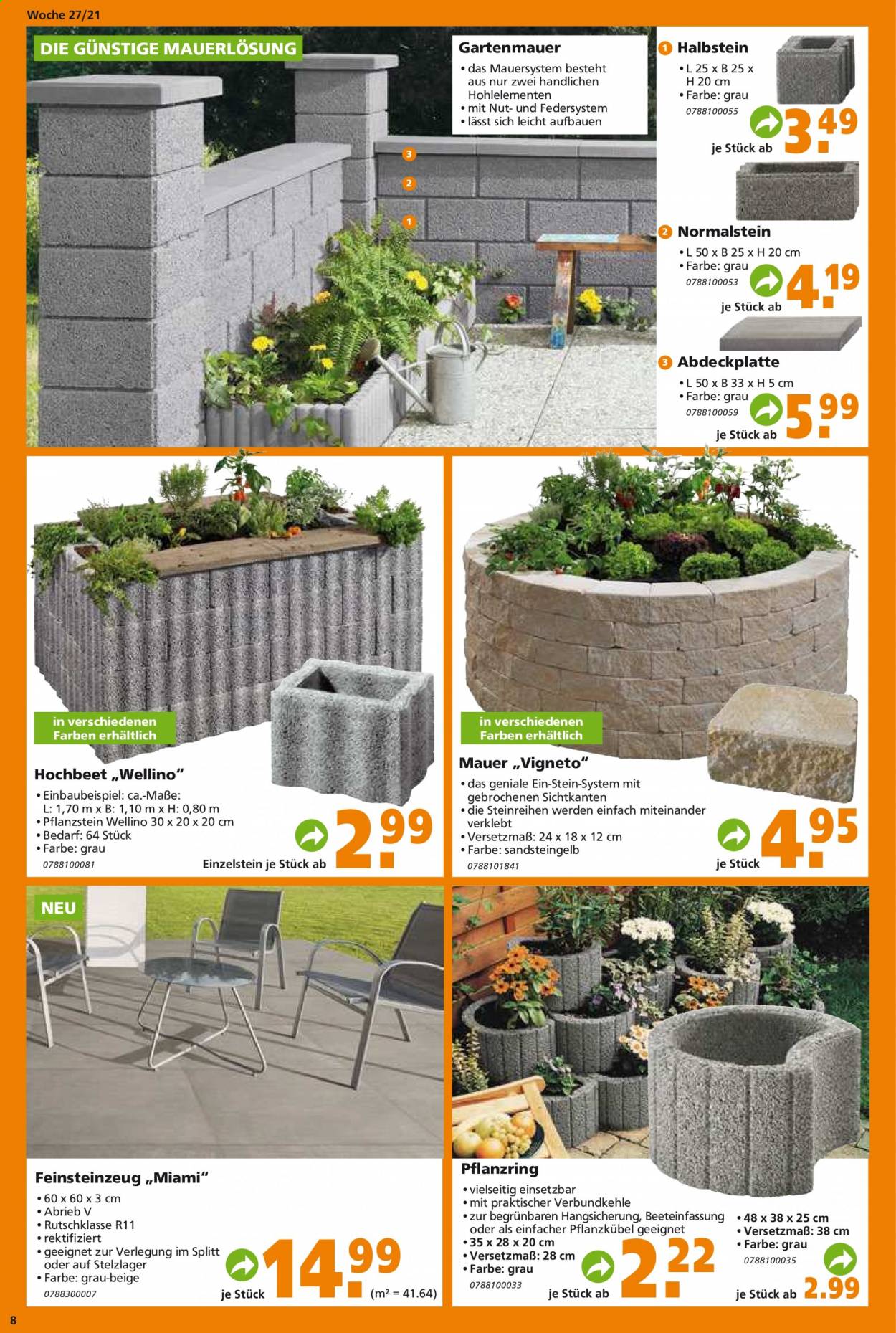 Globus Baumarkt Prospekte  - 6.07.2021 - 13.07.2021. Seite 8