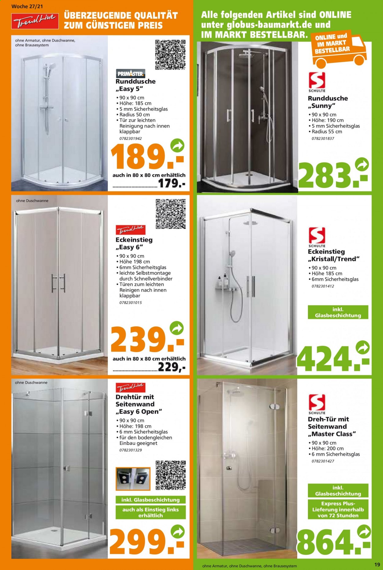 Globus Baumarkt Prospekte  - 6.07.2021 - 13.07.2021. Seite 19
