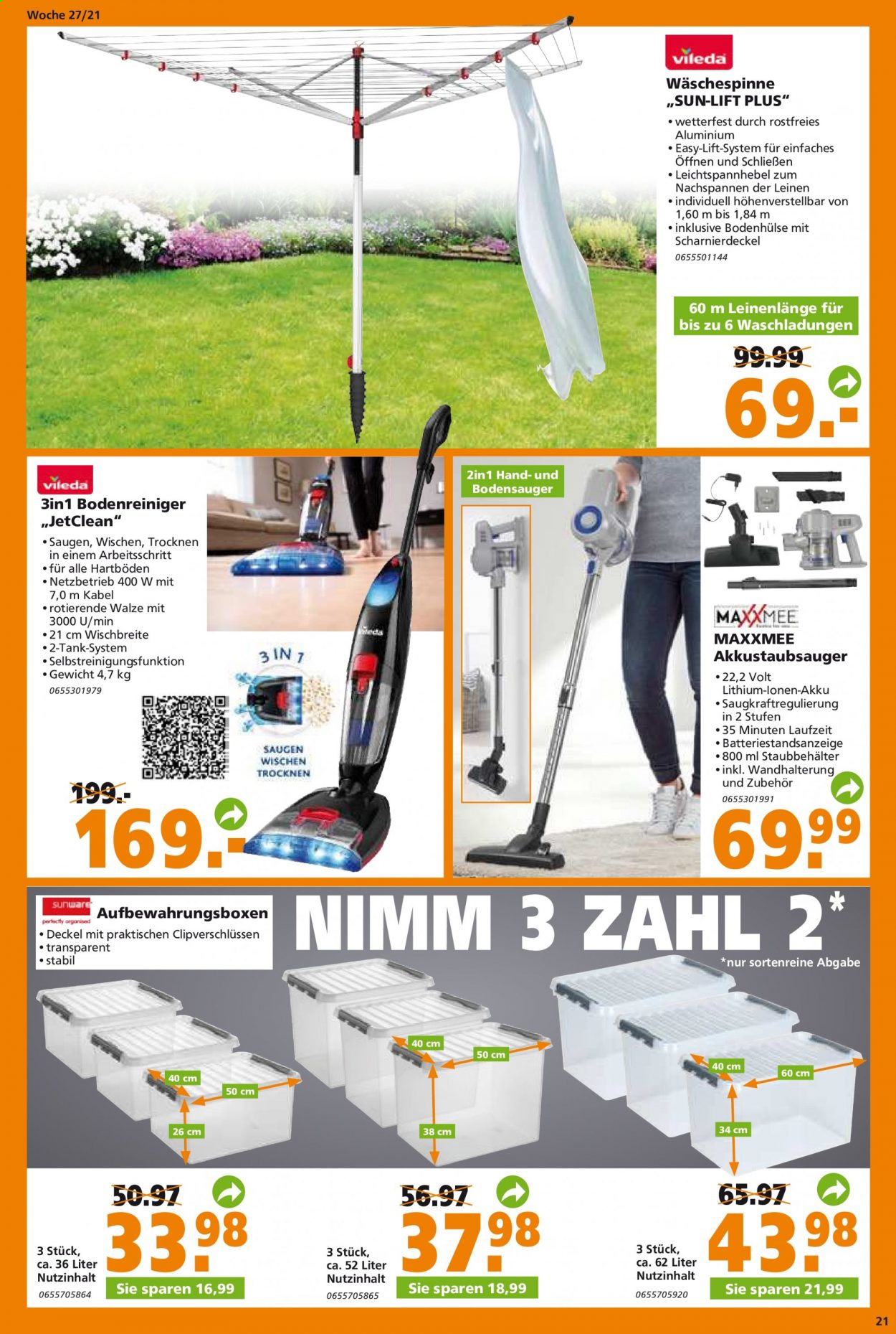 Globus Baumarkt Prospekte  - 6.07.2021 - 13.07.2021. Seite 21