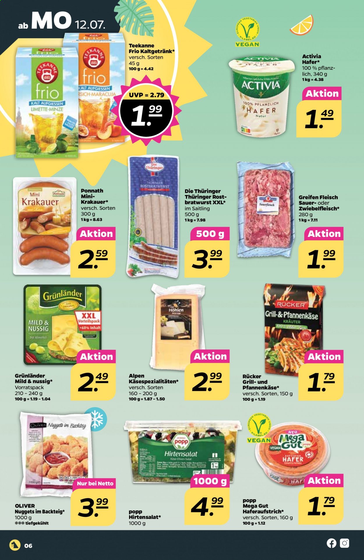 Netto Prospekte  - 12.07.2021 - 17.07.2021. Seite 6