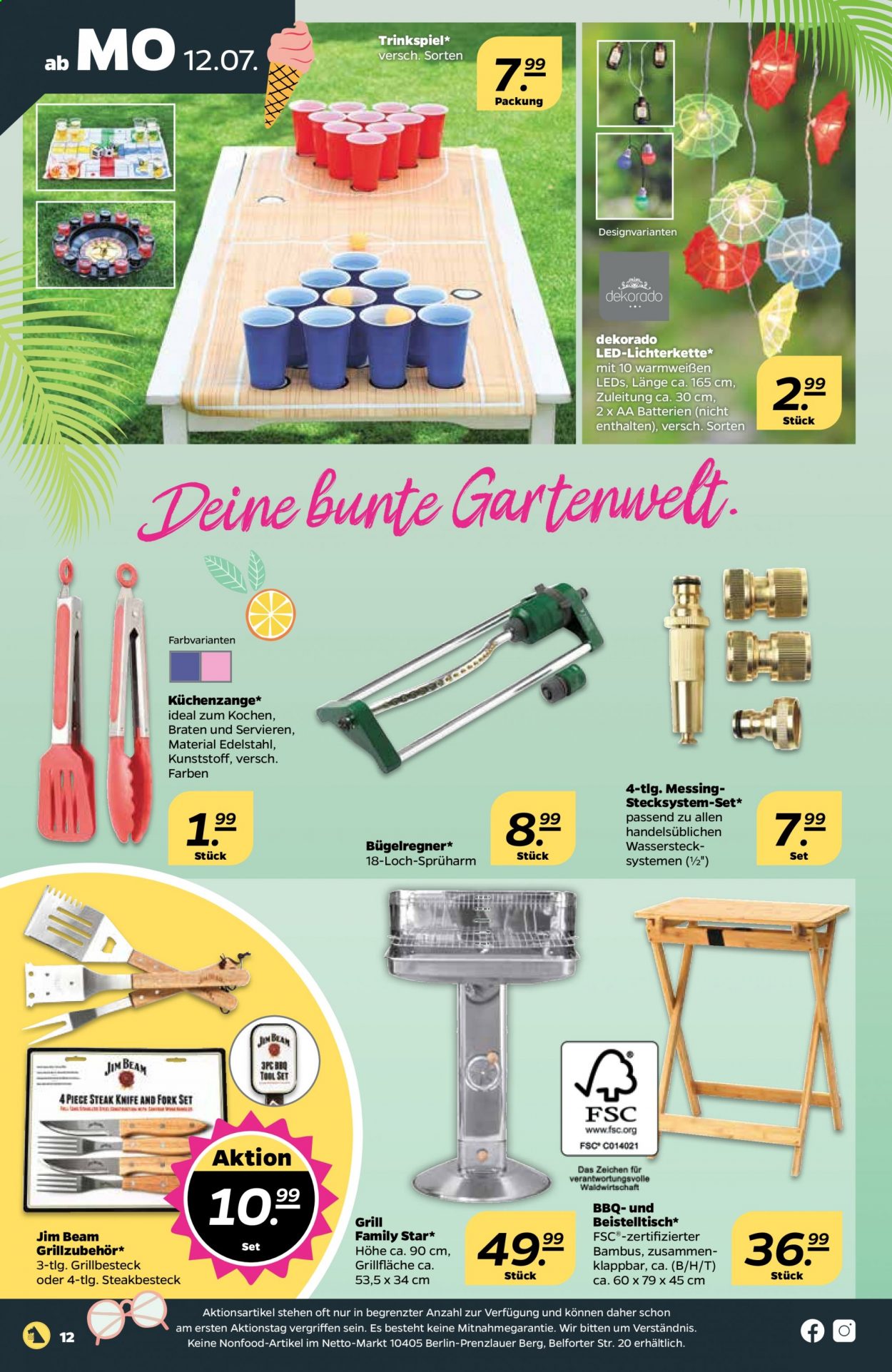Netto Prospekte  - 12.07.2021 - 17.07.2021. Seite 12