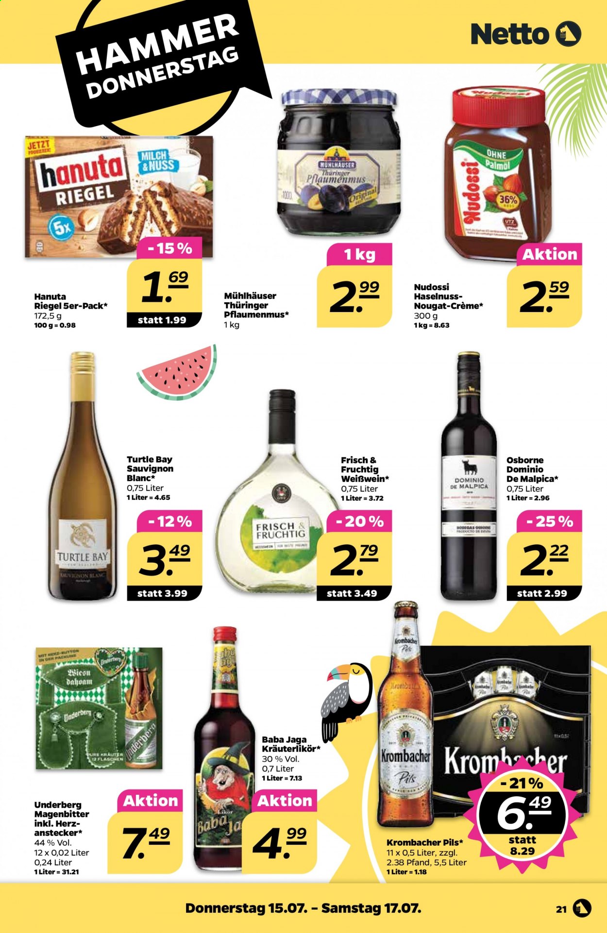 Netto Prospekte  - 12.07.2021 - 17.07.2021. Seite 21
