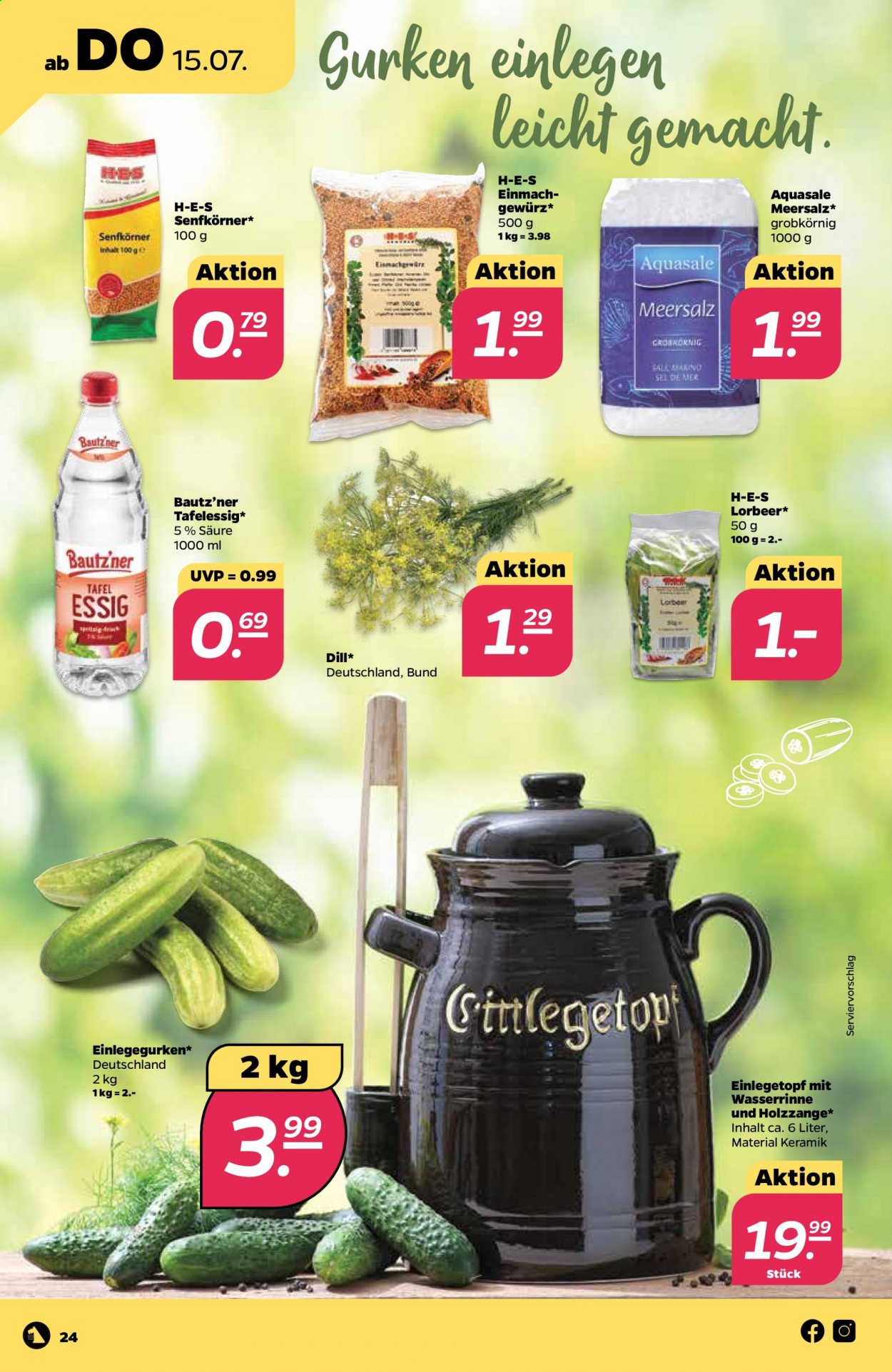 Netto Prospekte  - 12.07.2021 - 17.07.2021. Seite 24