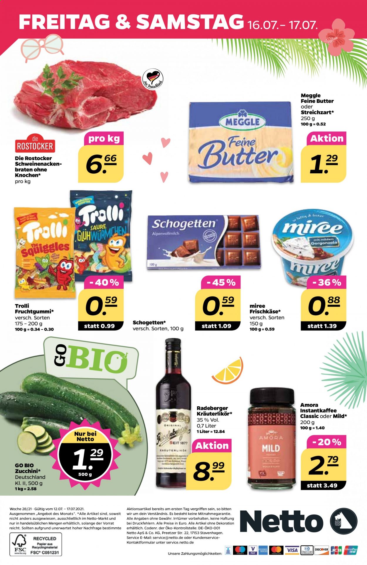 Netto Prospekte  - 12.07.2021 - 17.07.2021. Seite 28