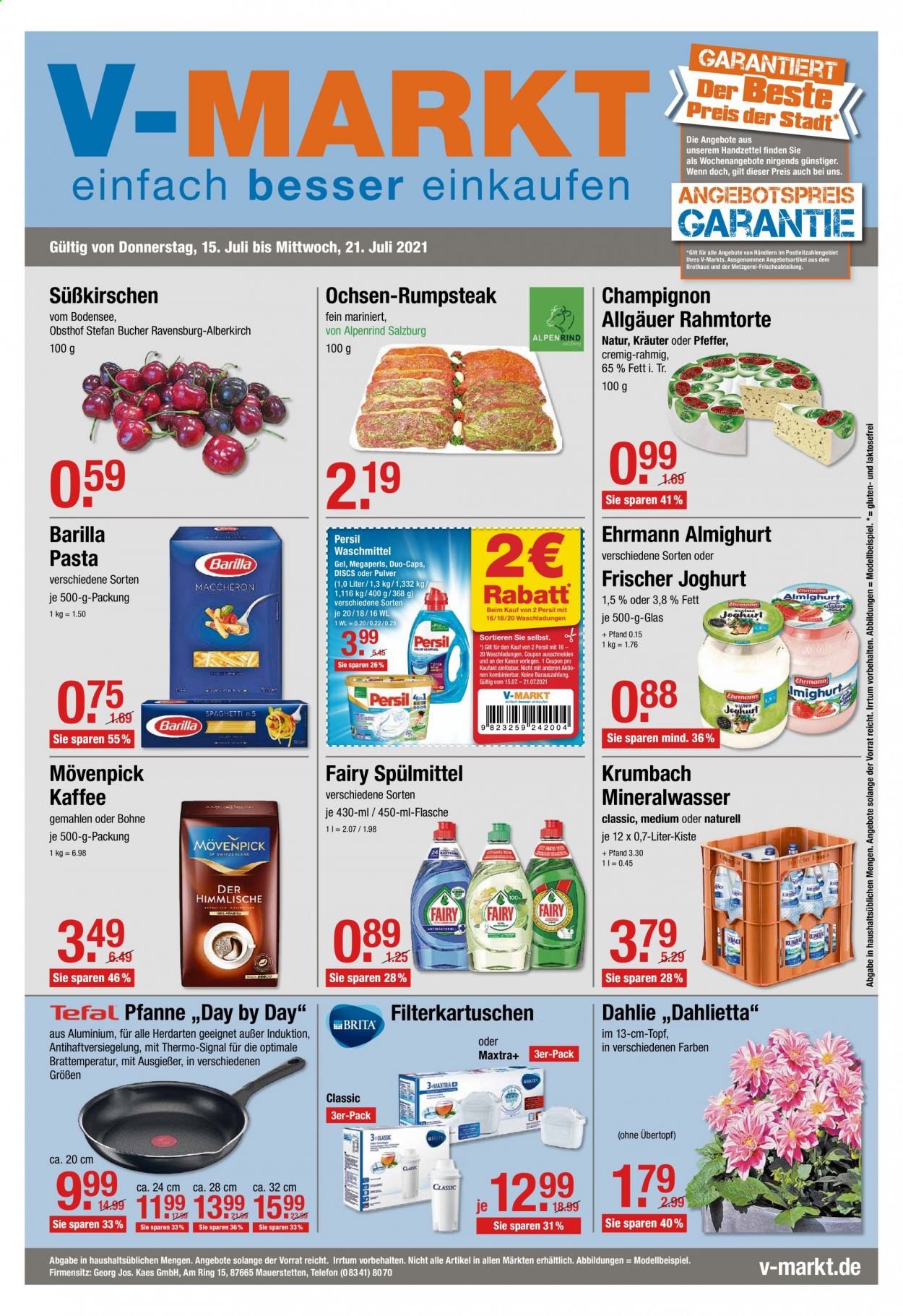 V-Markt Prospekte  - 15.07.2021 - 21.07.2021. Seite 1