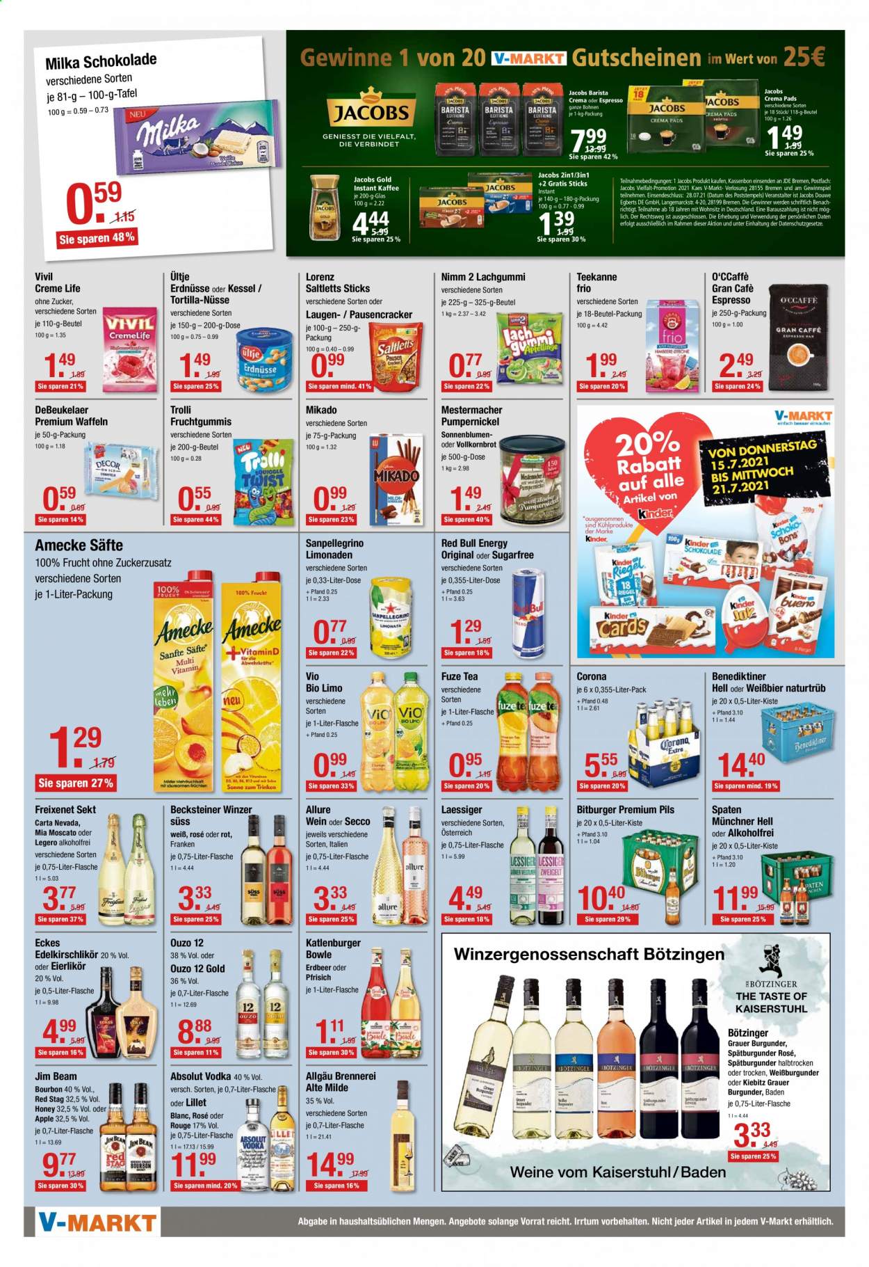 V-Markt Prospekte  - 15.07.2021 - 21.07.2021. Seite 4