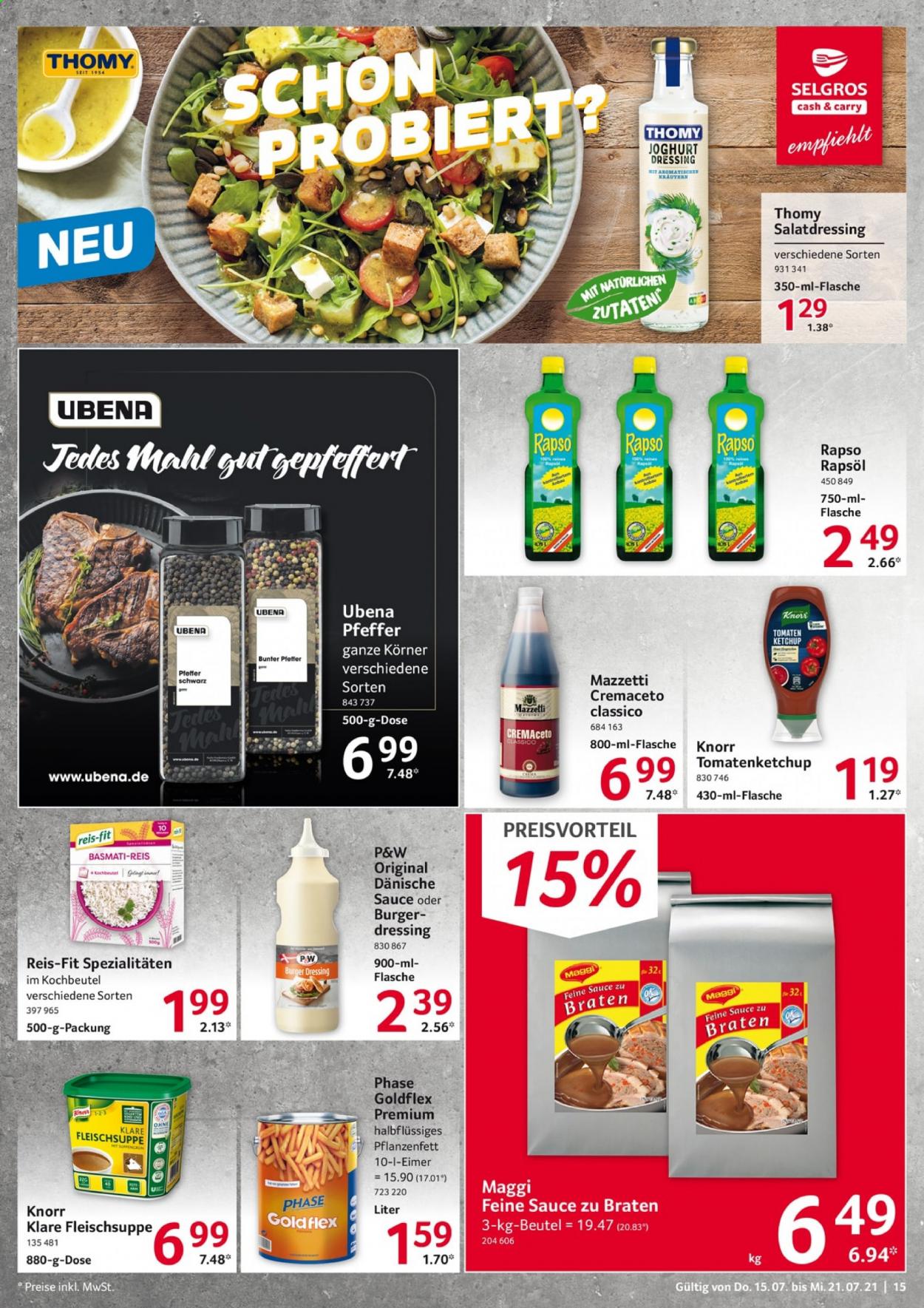 Selgros Prospekte  - 15.07.2021 - 21.07.2021. Seite 15