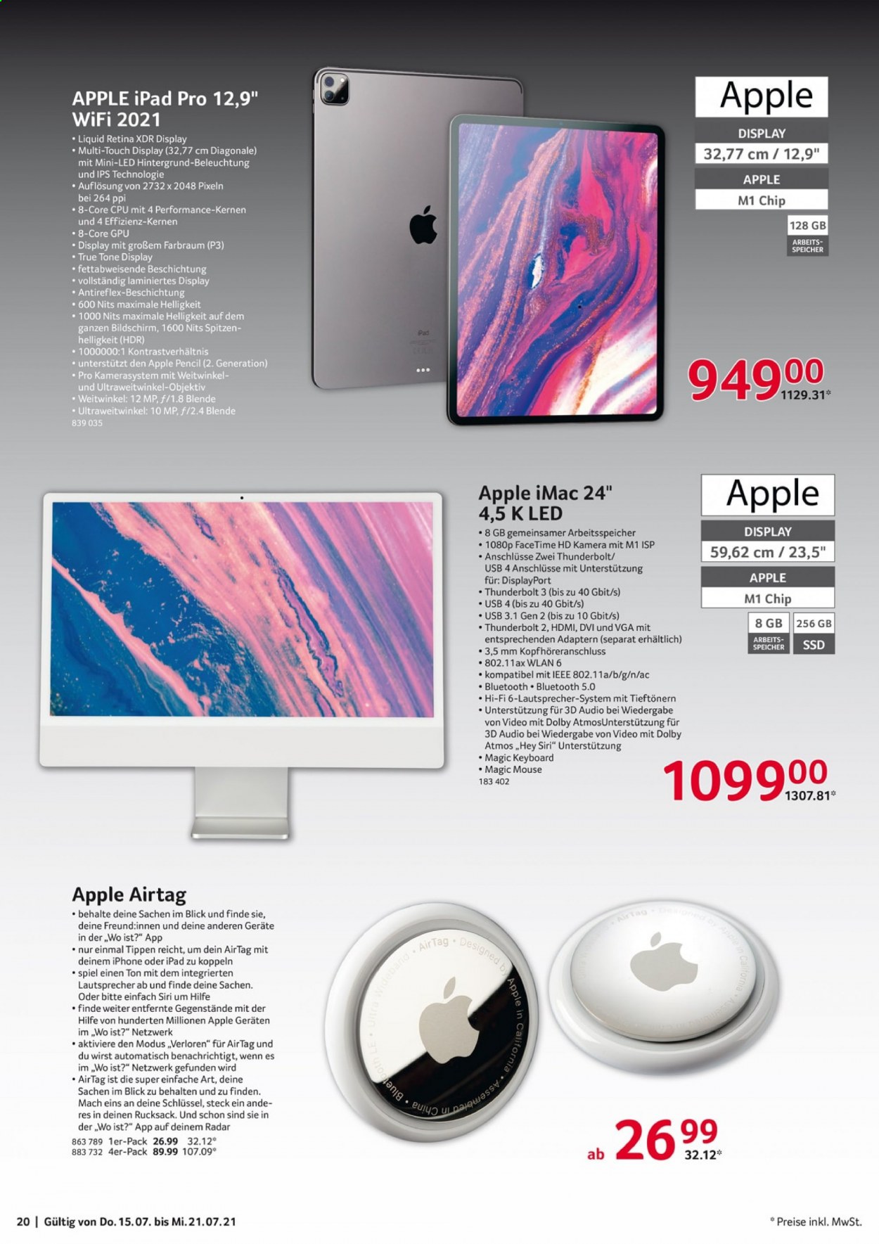 Selgros Prospekte  - 15.07.2021 - 21.07.2021. Seite 20
