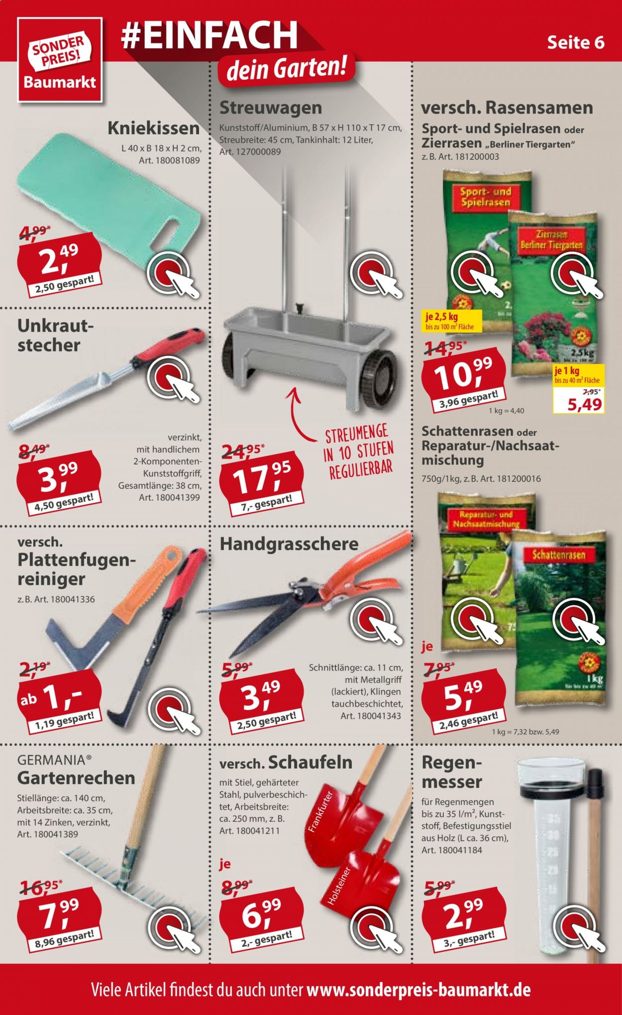 Sonderpreis-Baumarkt Prospekte  - 10.07.2021 - 16.07.2021. Seite 6