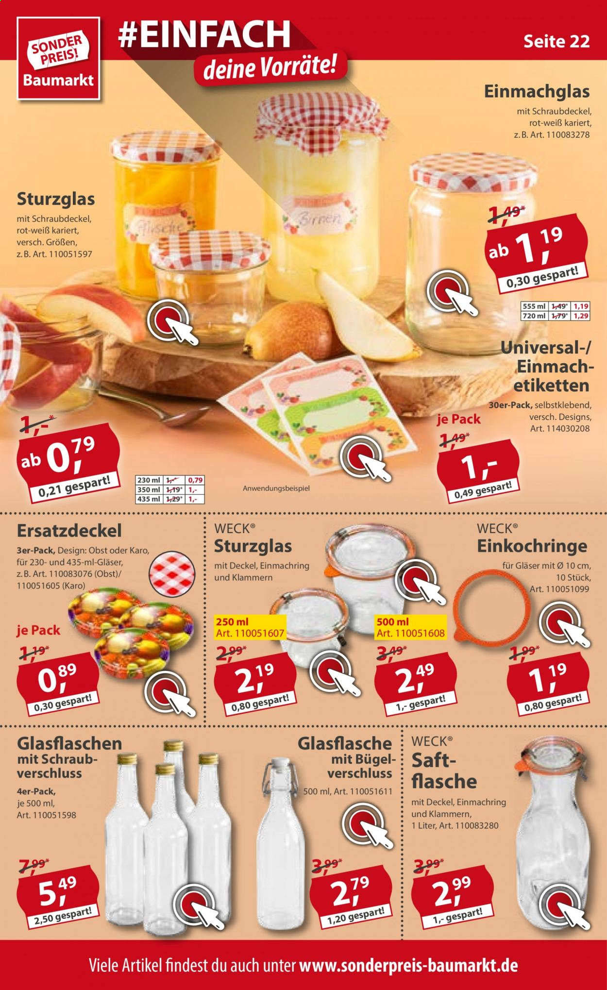 Sonderpreis-Baumarkt Prospekte  - 10.07.2021 - 16.07.2021. Seite 22