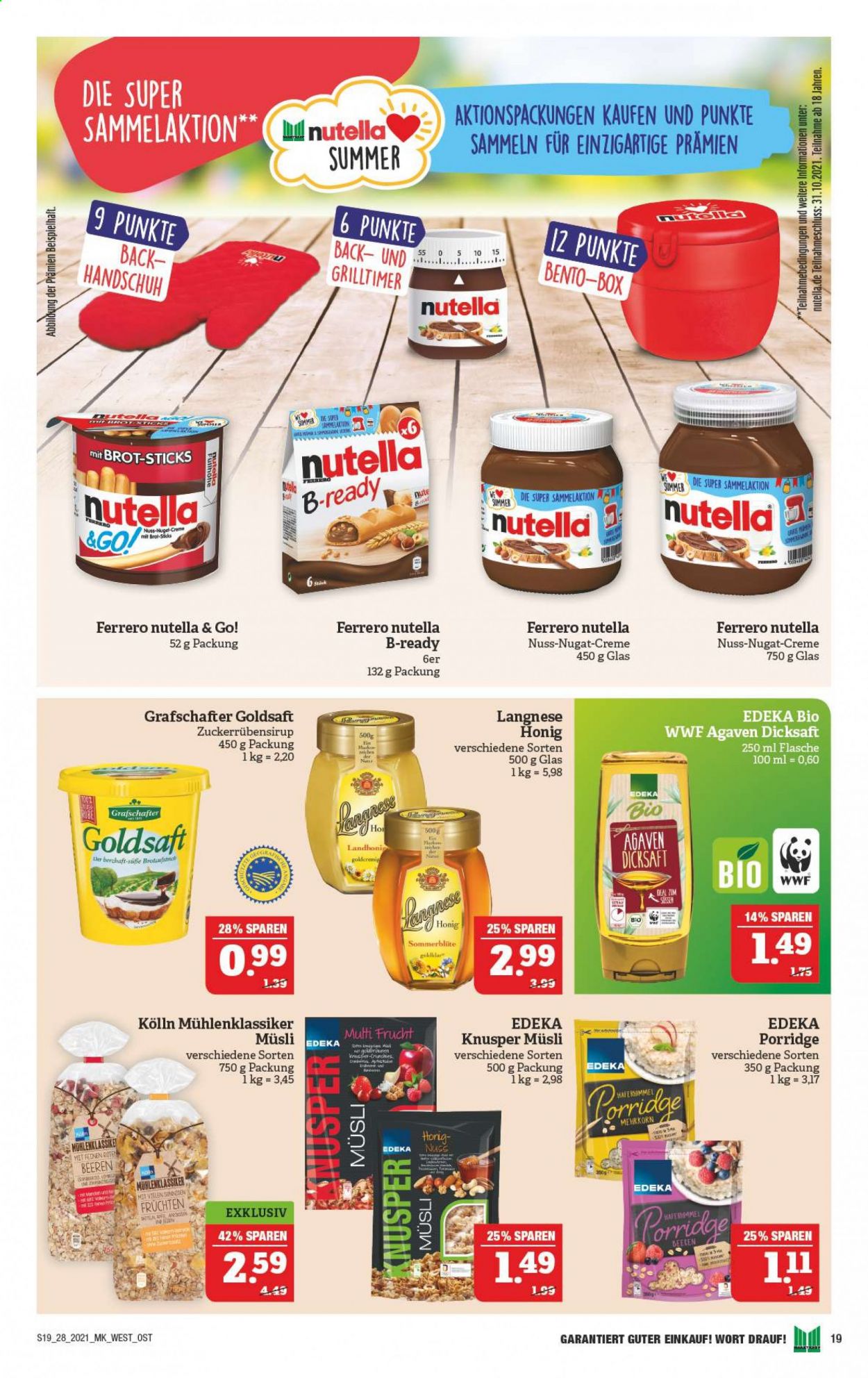 Marktkauf Prospekte  - 12.07.2021 - 17.07.2021. Seite 19