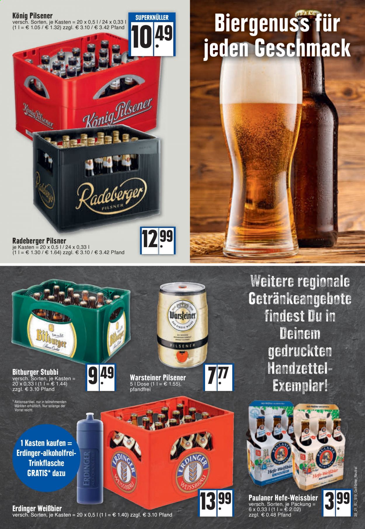 Edeka Prospekte  - 12.07.2021 - 17.07.2021. Seite 19
