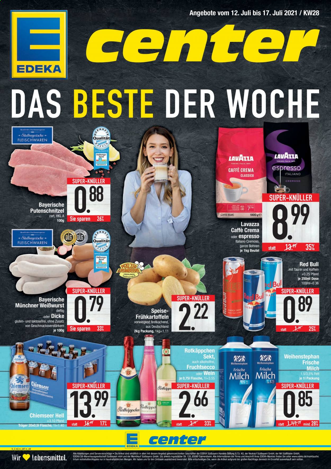 Edeka Prospekte  - 12.07.2021 - 17.07.2021. Seite 1