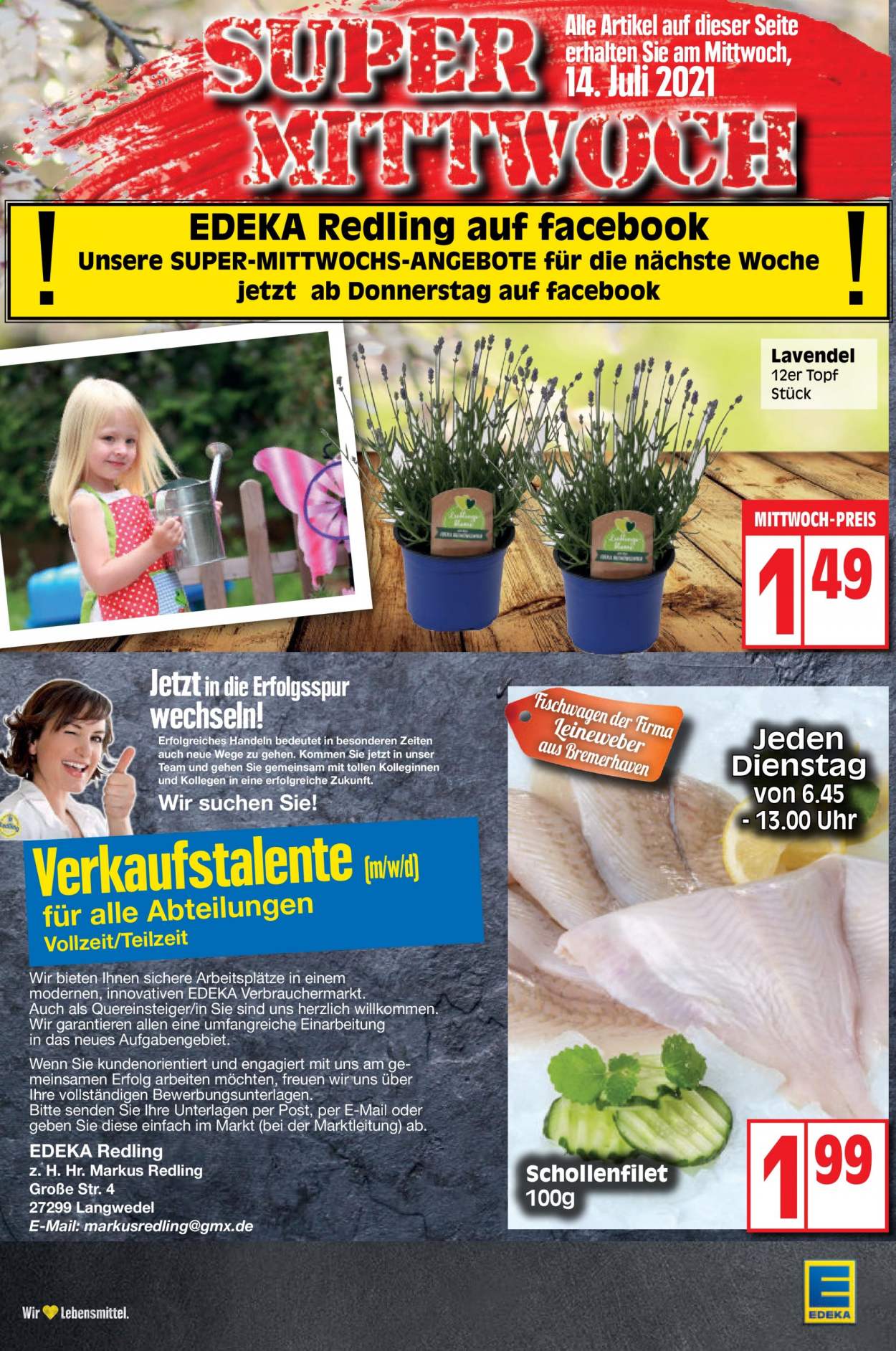 Edeka Prospekte  - 12.07.2021 - 17.07.2021. Seite 4