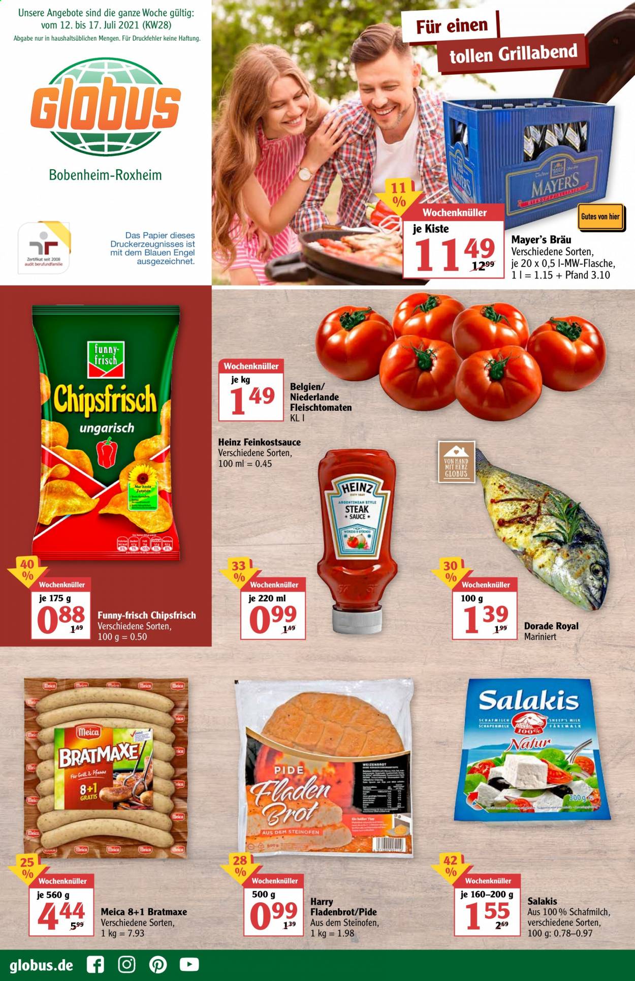 Globus Prospekte  - 12.07.2021 - 17.07.2021. Seite 1