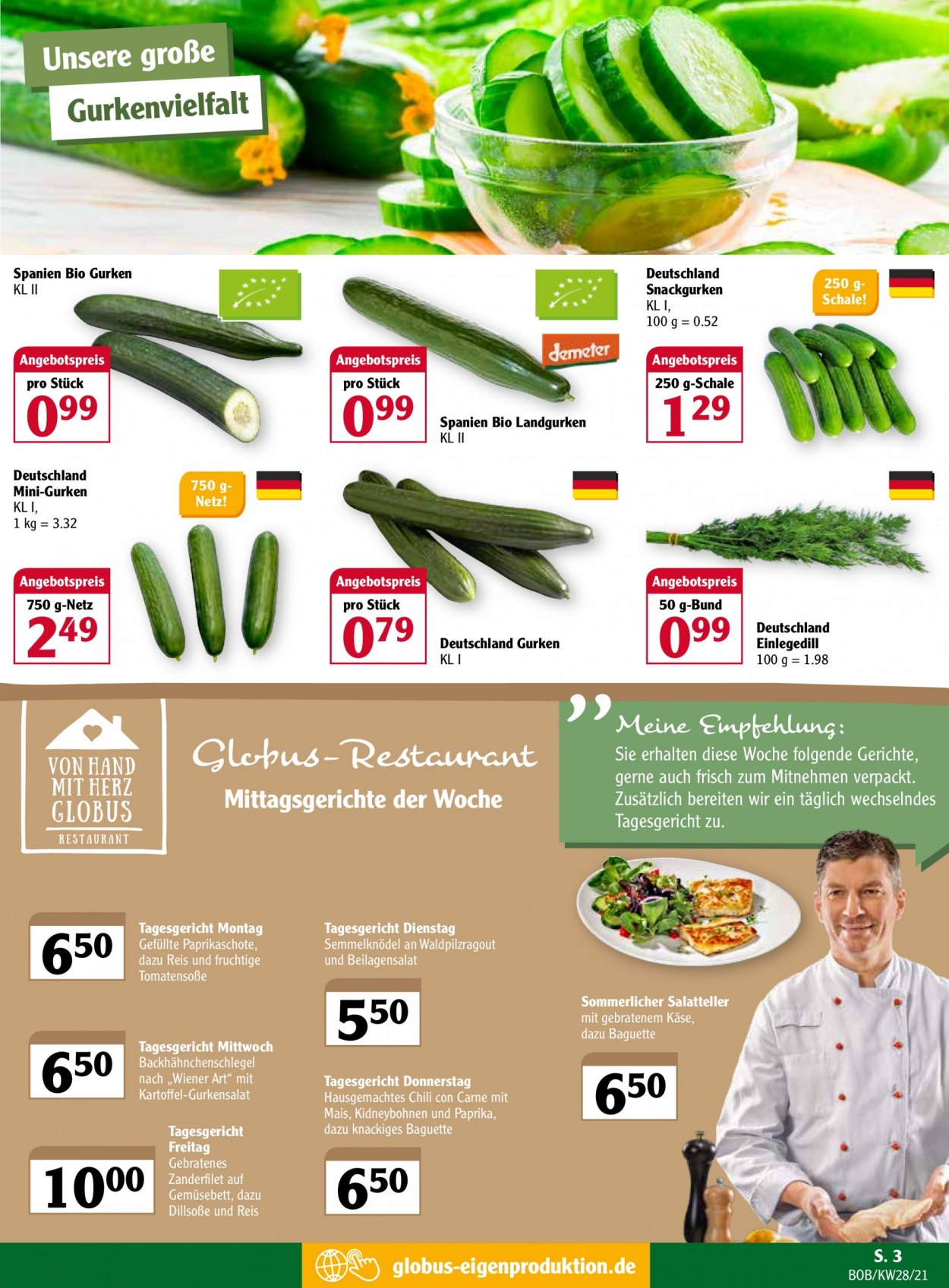 Globus Prospekte  - 12.07.2021 - 17.07.2021. Seite 7