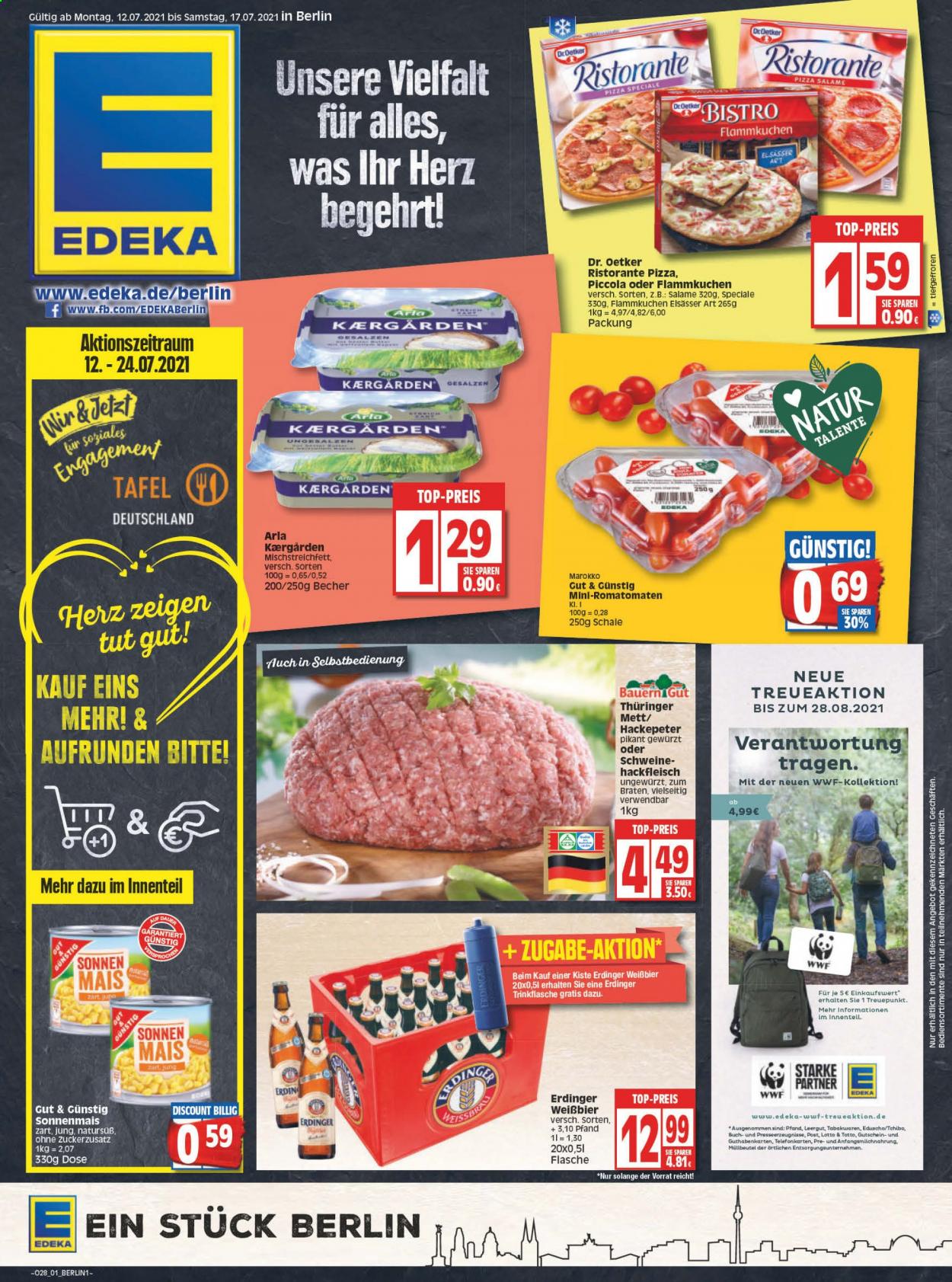 Edeka Prospekte  - 12.07.2021 - 17.07.2021. Seite 1