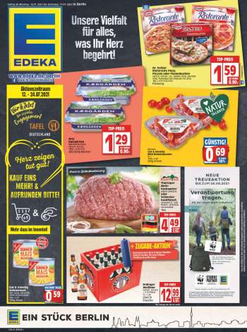 Prospekte Edeka - 12.7.2021 - 17.7.2021.