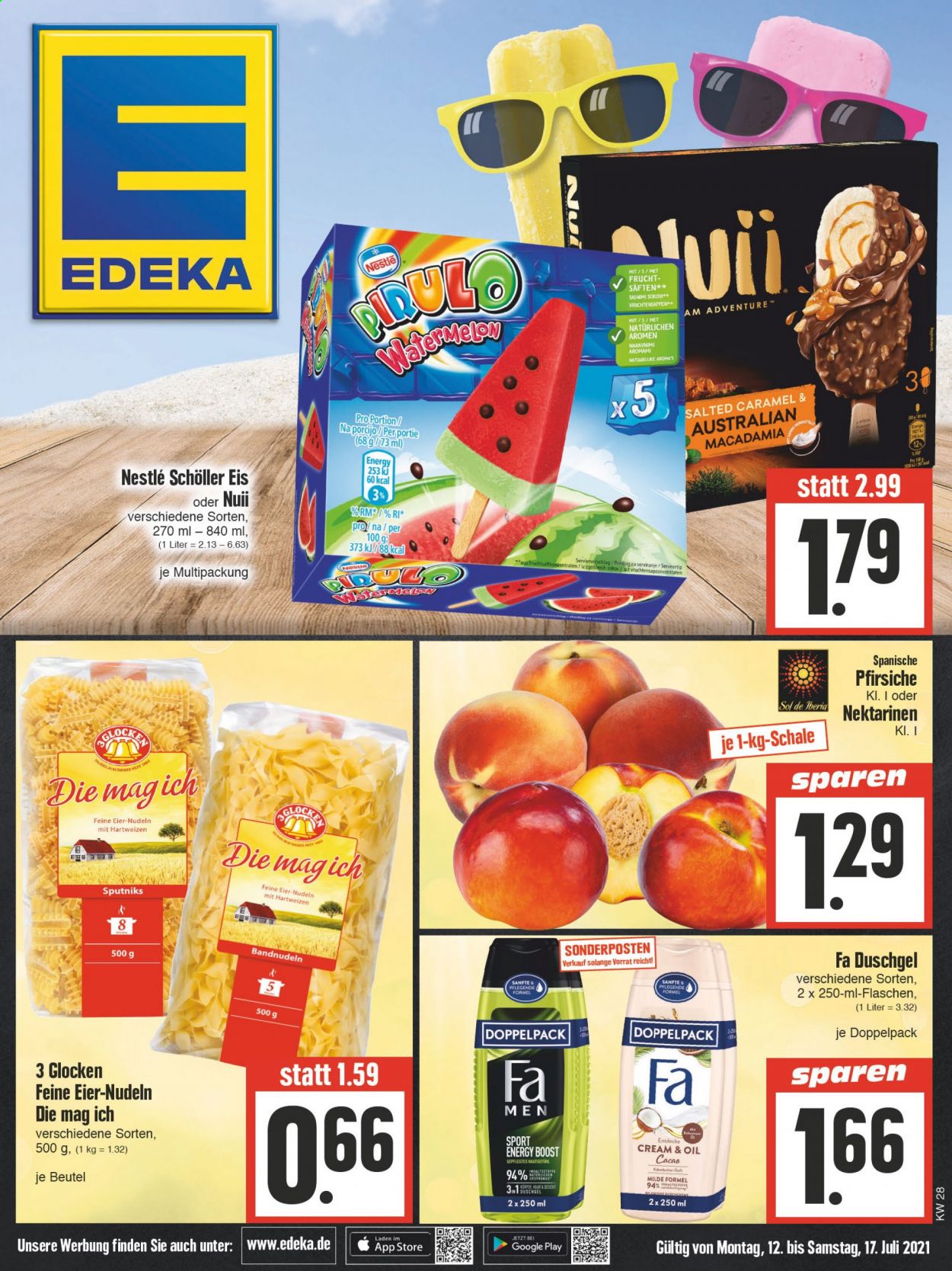Edeka Prospekte  - 12.07.2021 - 17.07.2021. Seite 1