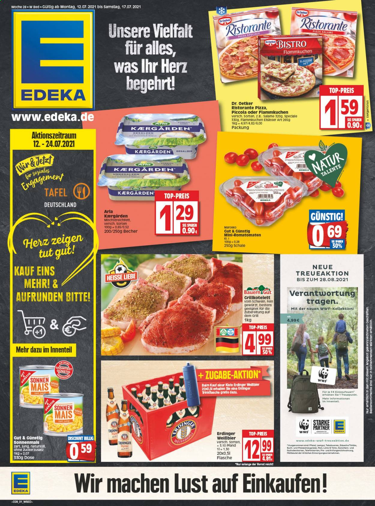 Edeka Prospekte  - 12.07.2021 - 17.07.2021. Seite 1
