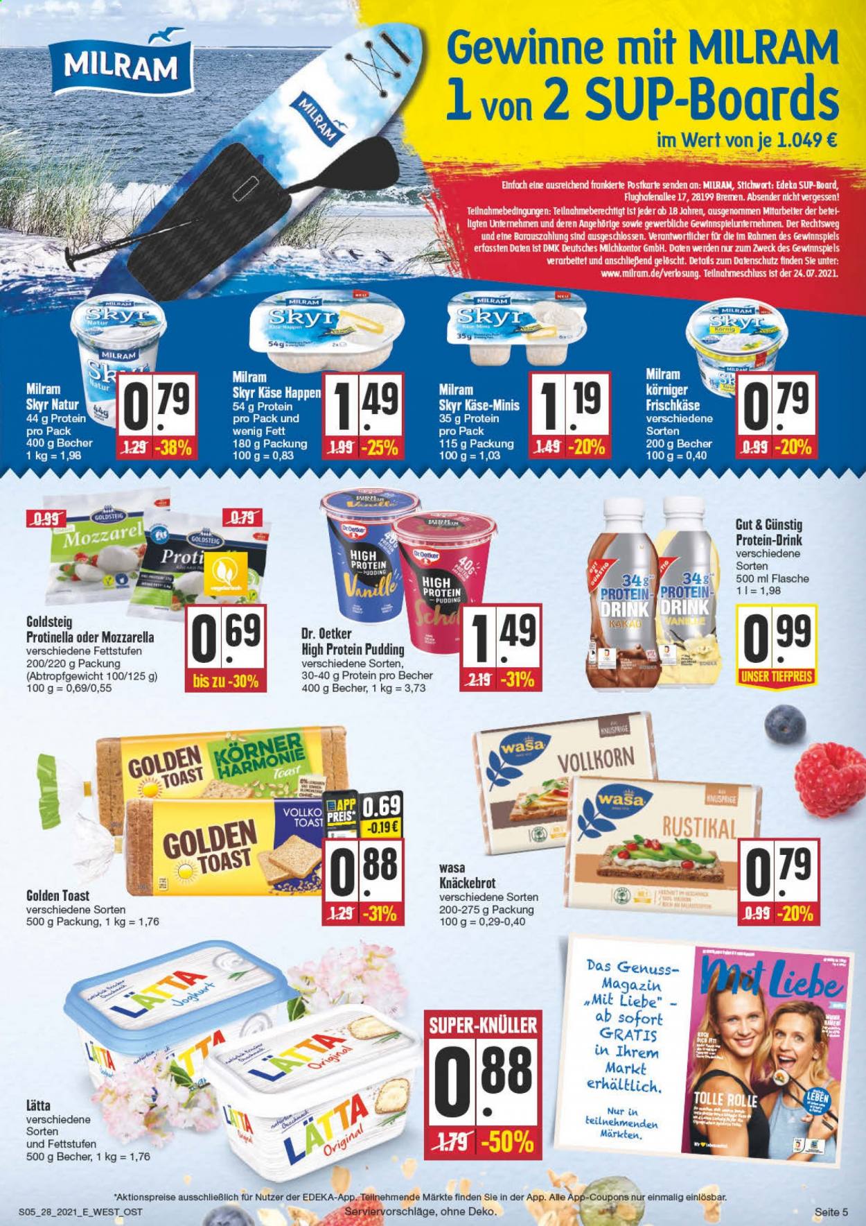 Edeka Prospekte  - 12.07.2021 - 17.07.2021. Seite 5