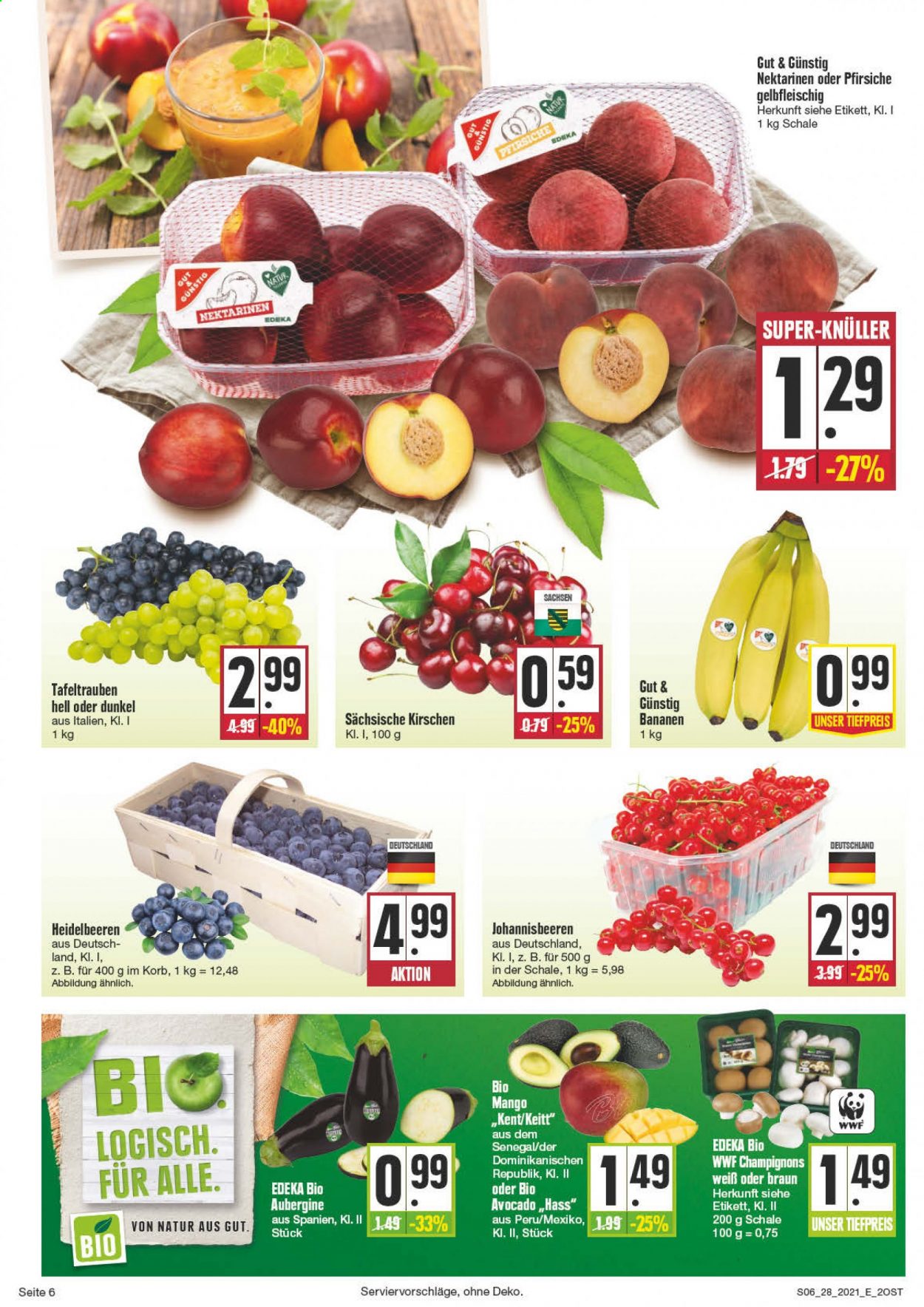 Edeka Prospekte  - 12.07.2021 - 17.07.2021. Seite 6