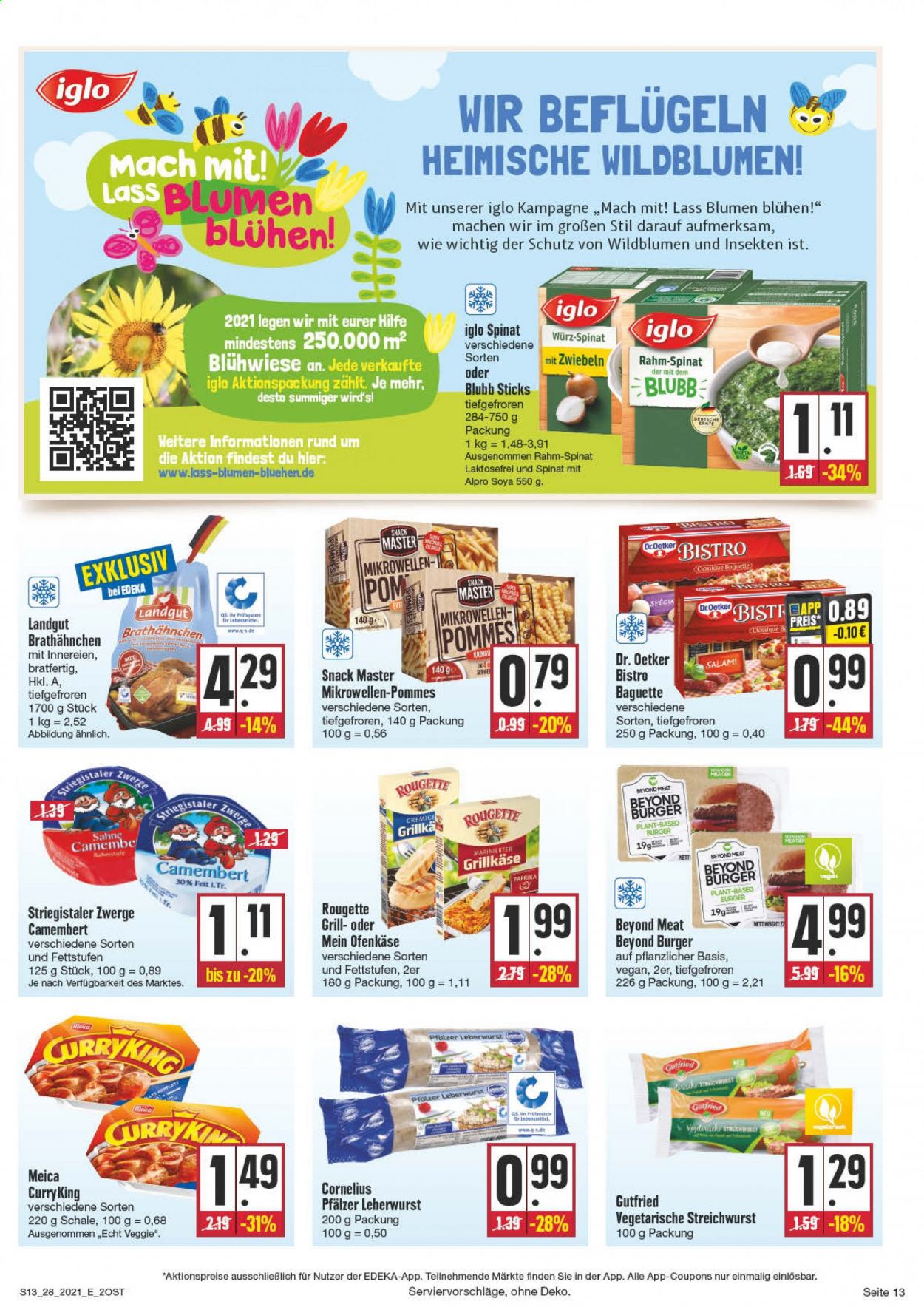 Edeka Prospekte  - 12.07.2021 - 17.07.2021. Seite 13