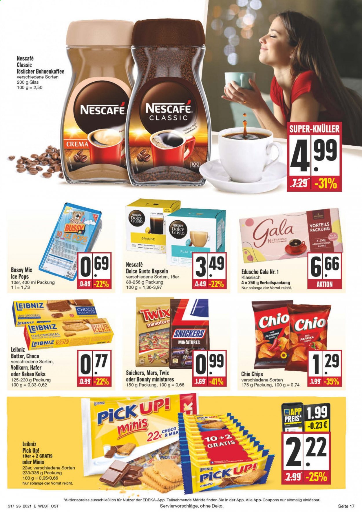 Edeka Prospekte  - 12.07.2021 - 17.07.2021. Seite 17