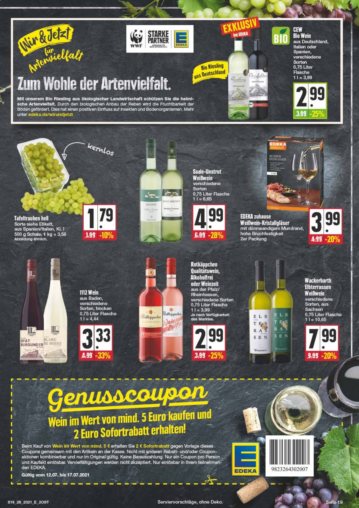 Edeka Prospekte  - 12.07.2021 - 17.07.2021. Seite 19
