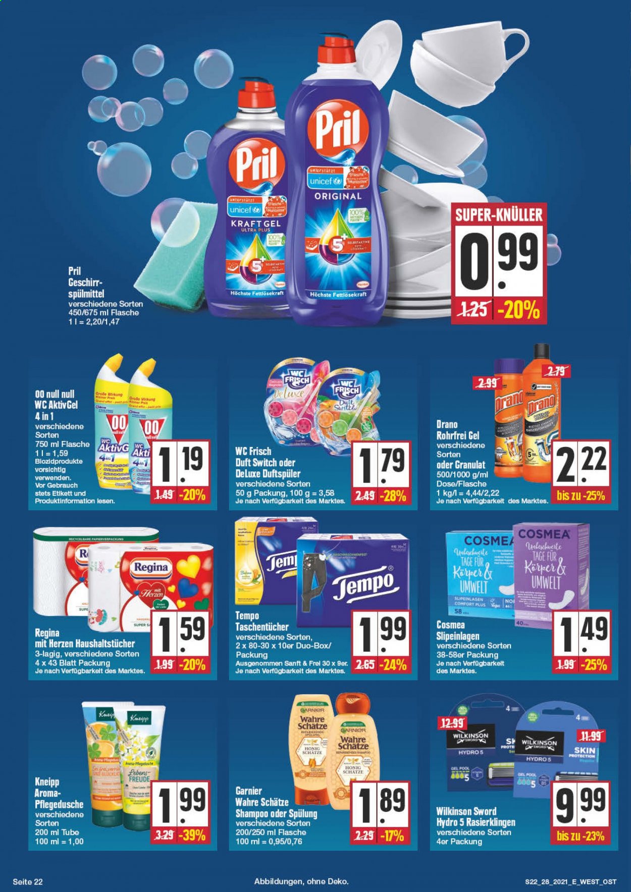 Edeka Prospekte  - 12.07.2021 - 17.07.2021. Seite 22