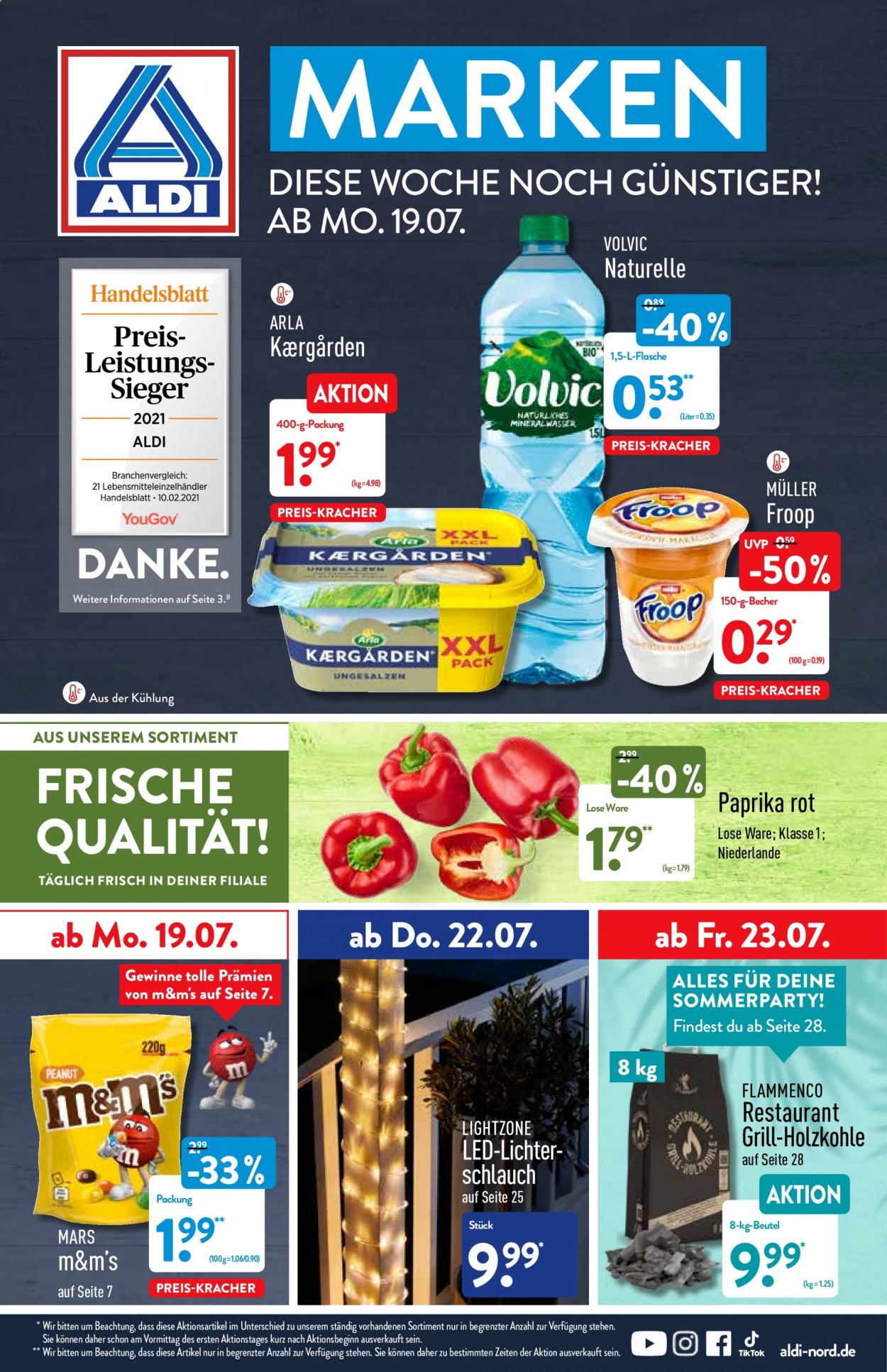 ALDI Nord Prospekte  - 19.07.2021 - 24.07.2021. Seite 1