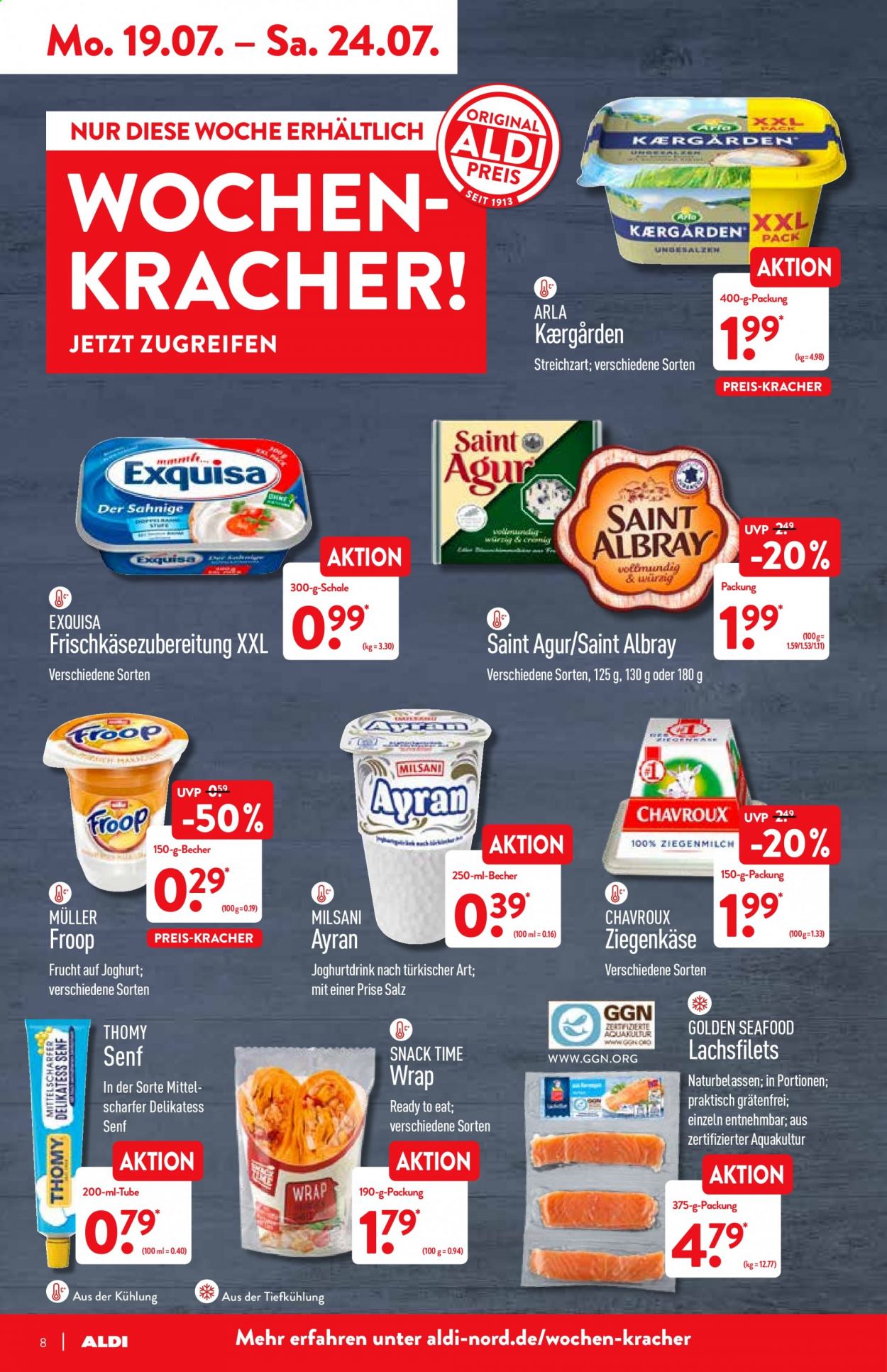ALDI Nord Prospekte  - 19.07.2021 - 24.07.2021. Seite 8