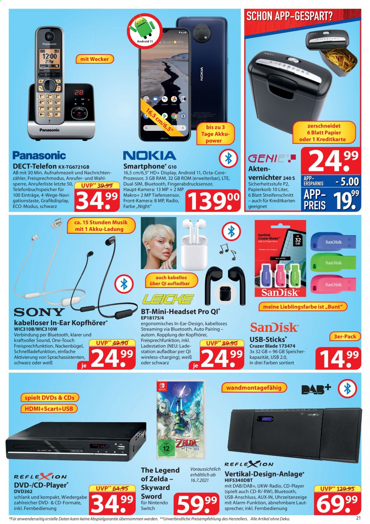 famila Prospekte  - 12.07.2021 - 17.07.2021. Seite 21