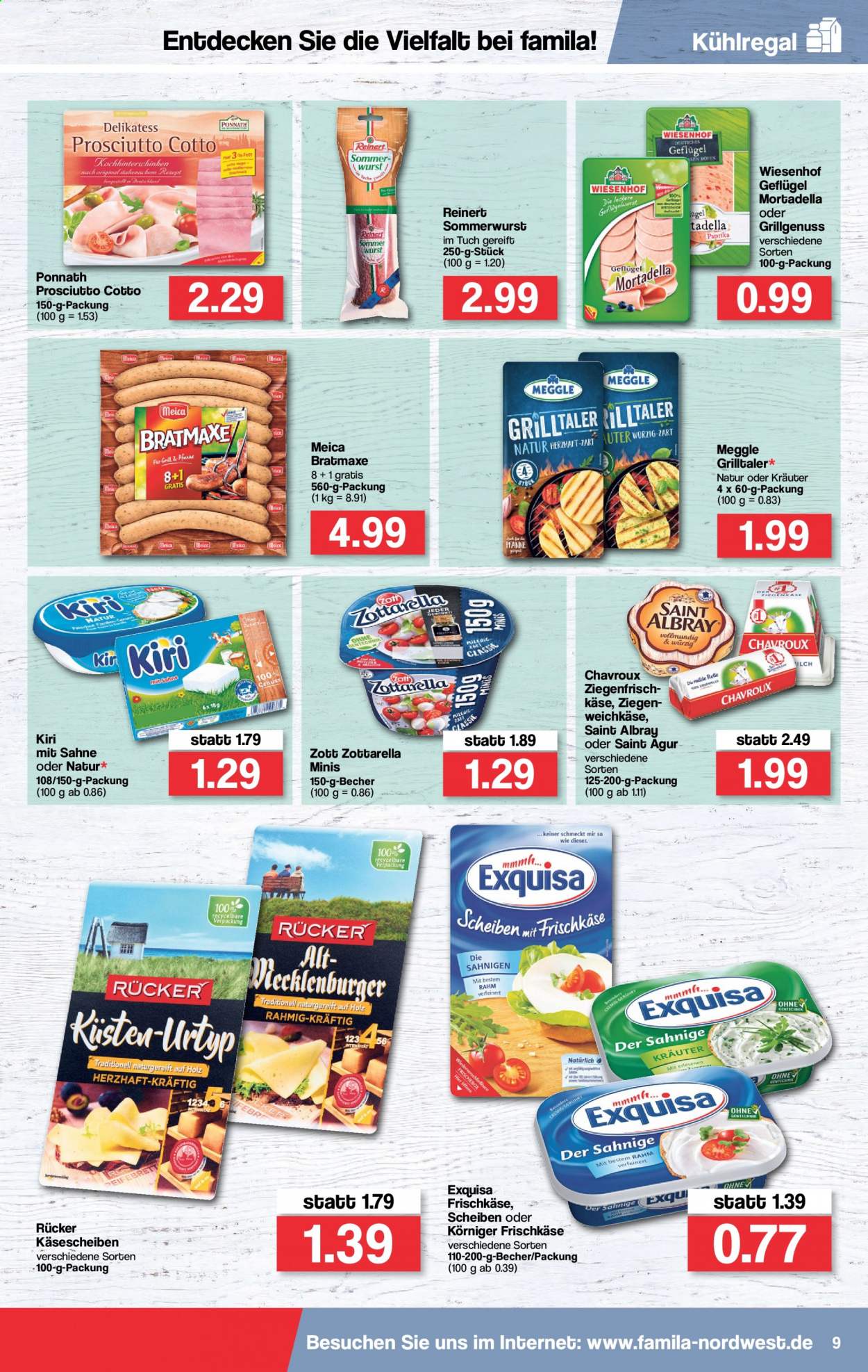 famila Prospekte  - 12.07.2021 - 17.07.2021. Seite 9