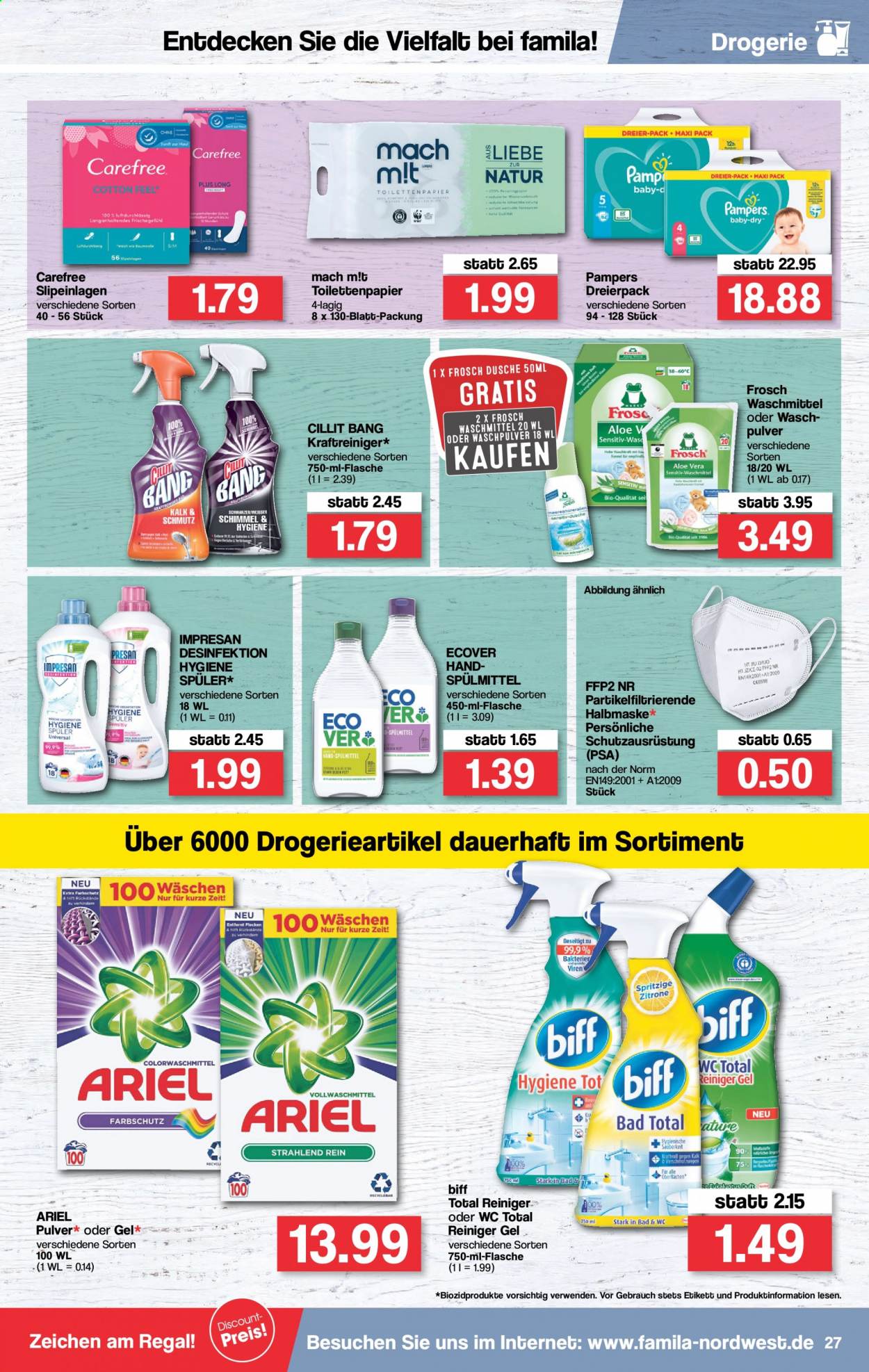 famila Prospekte  - 12.07.2021 - 17.07.2021. Seite 27