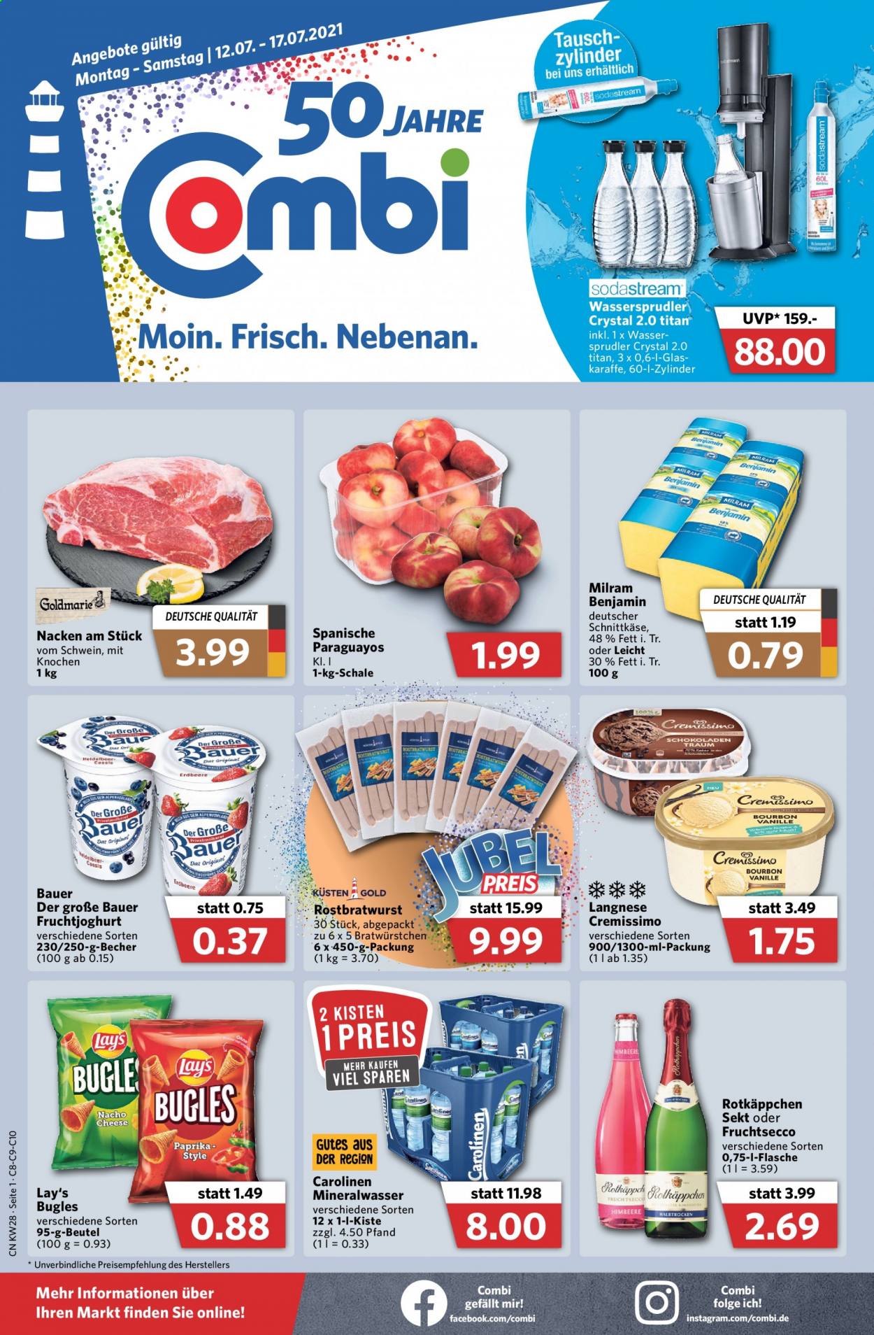 Combi Prospekte  - 12.07.2021 - 17.07.2021. Seite 1