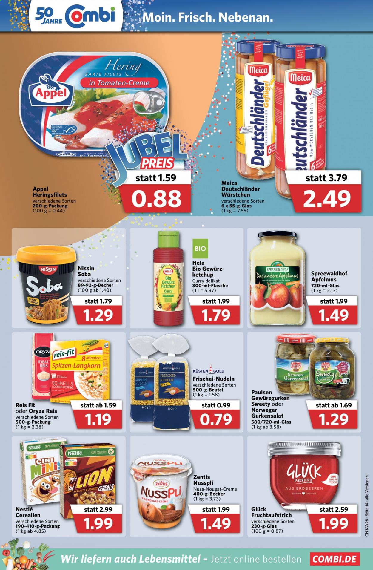 Combi Prospekte  - 12.07.2021 - 17.07.2021. Seite 14