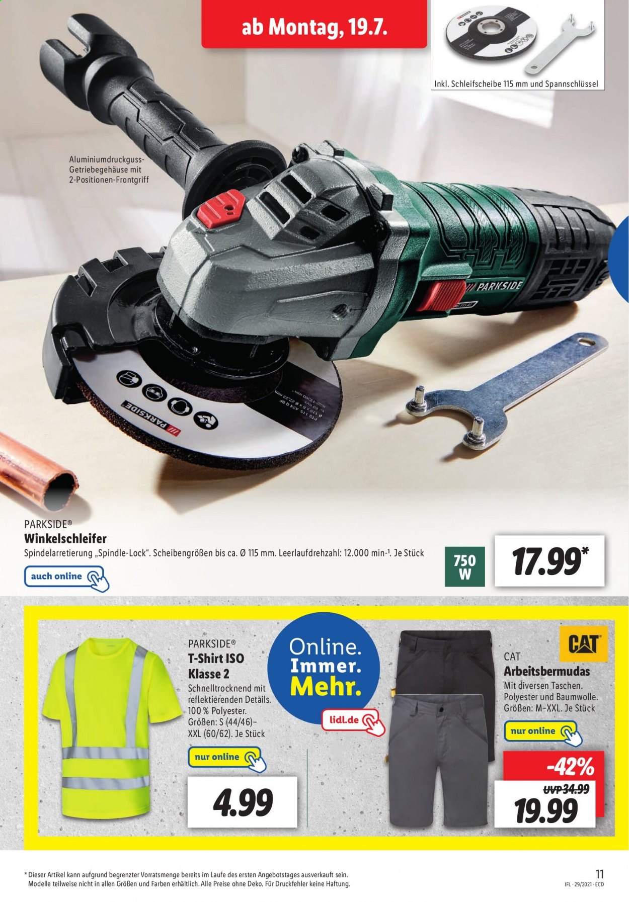 Lidl Prospekte  - 19.07.2021 - 24.07.2021. Seite 11