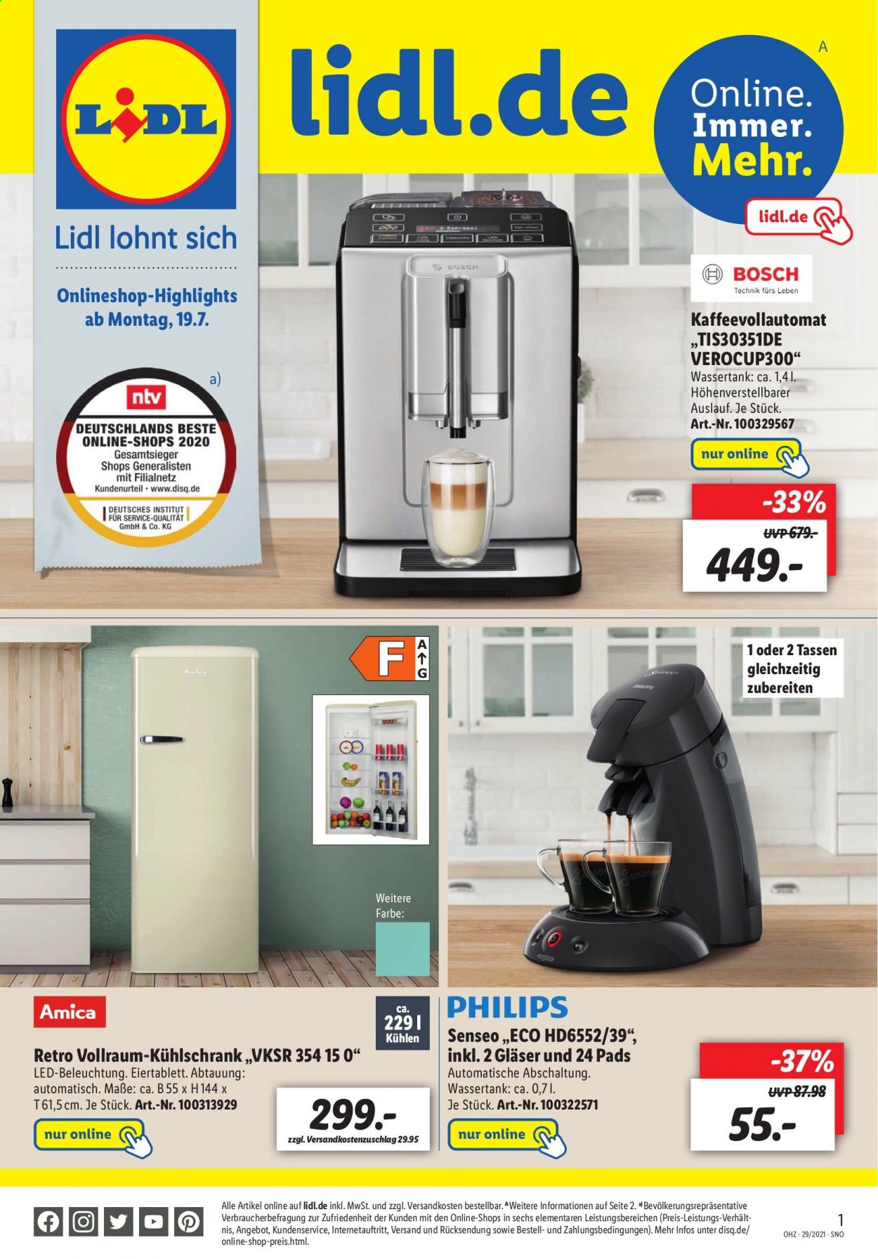 Lidl Prospekte  - 19.07.2021 - 24.07.2021. Seite 43