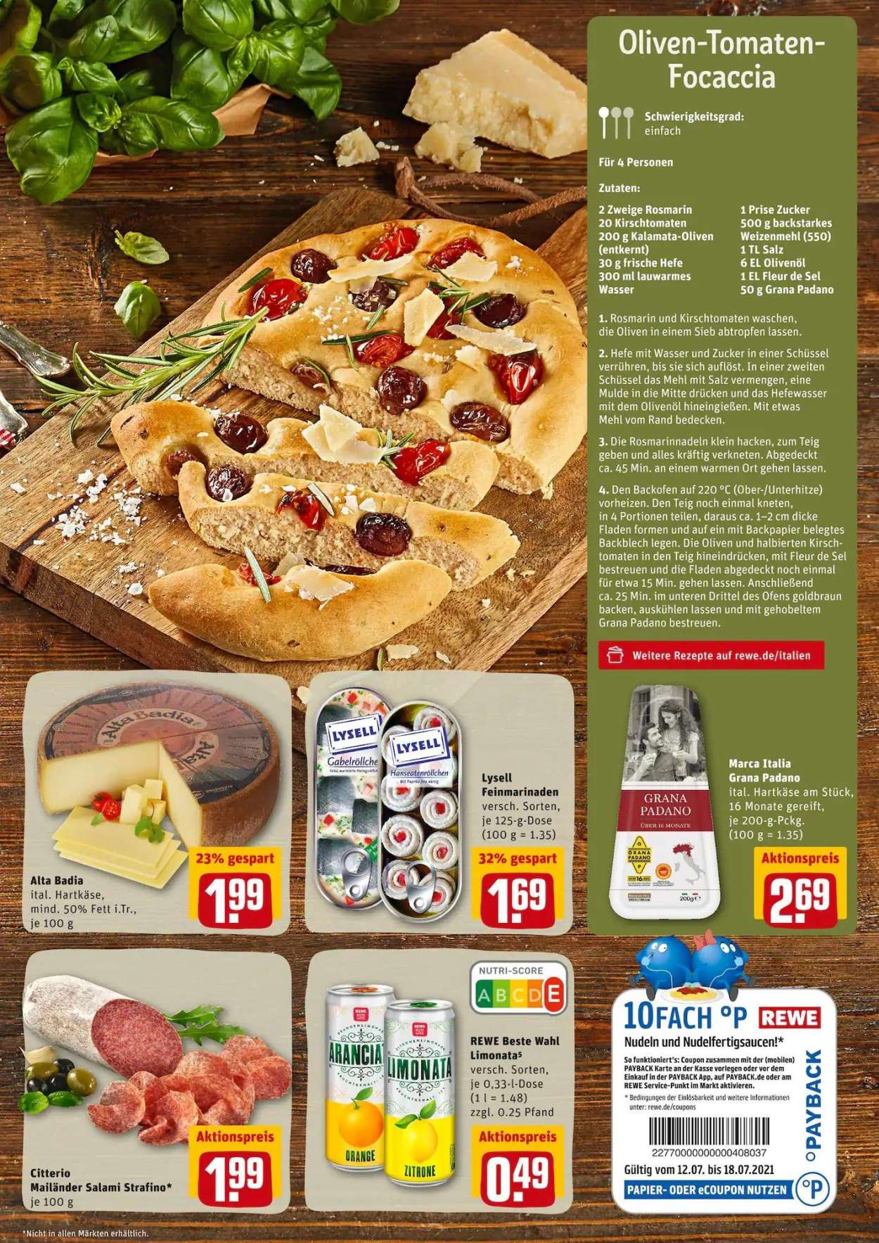 REWE Prospekte  - 12.07.2021 - 17.07.2021. Seite 3