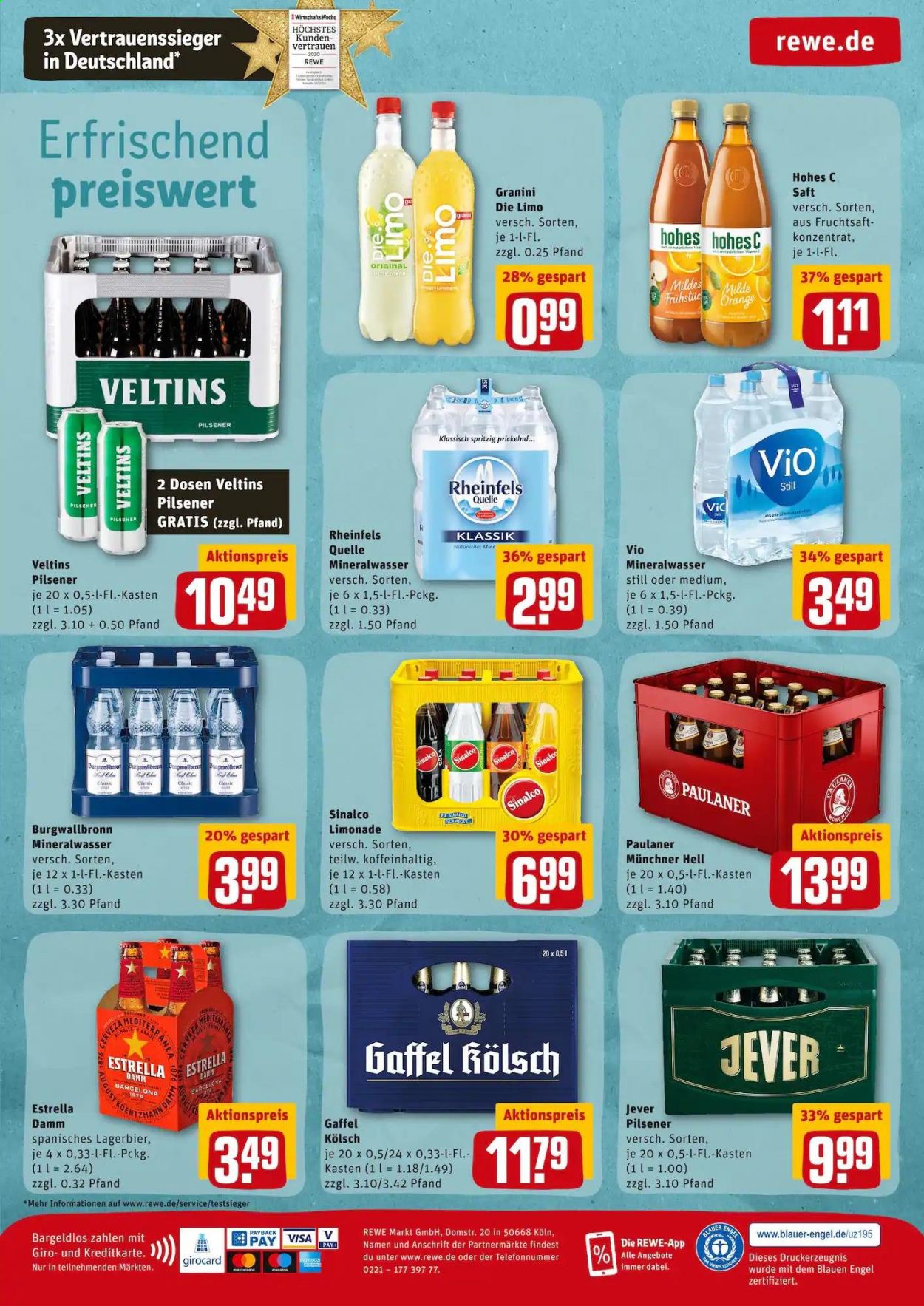 REWE Prospekte  - 12.07.2021 - 17.07.2021. Seite 24