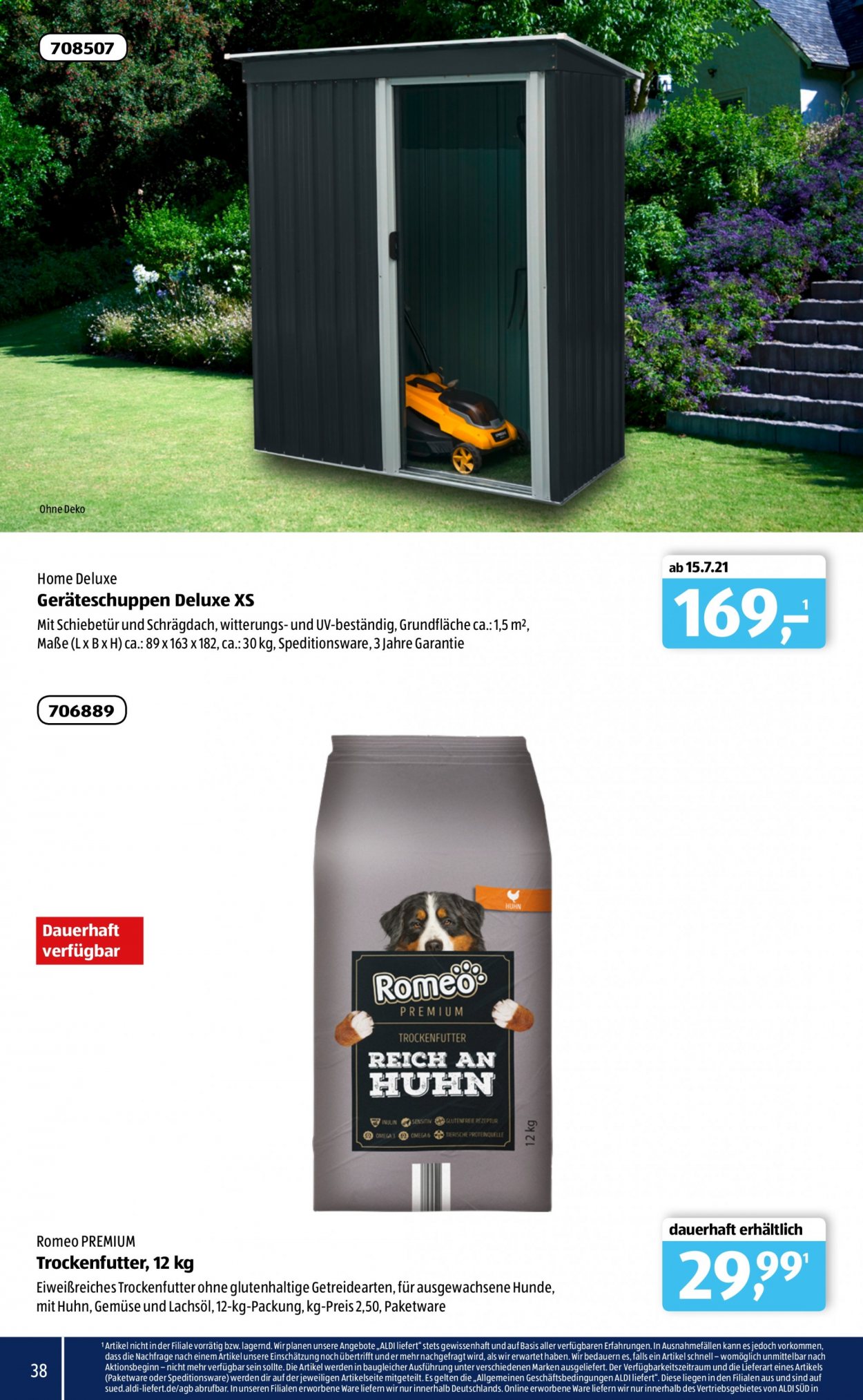 ALDI SÜD Prospekte . Seite 38