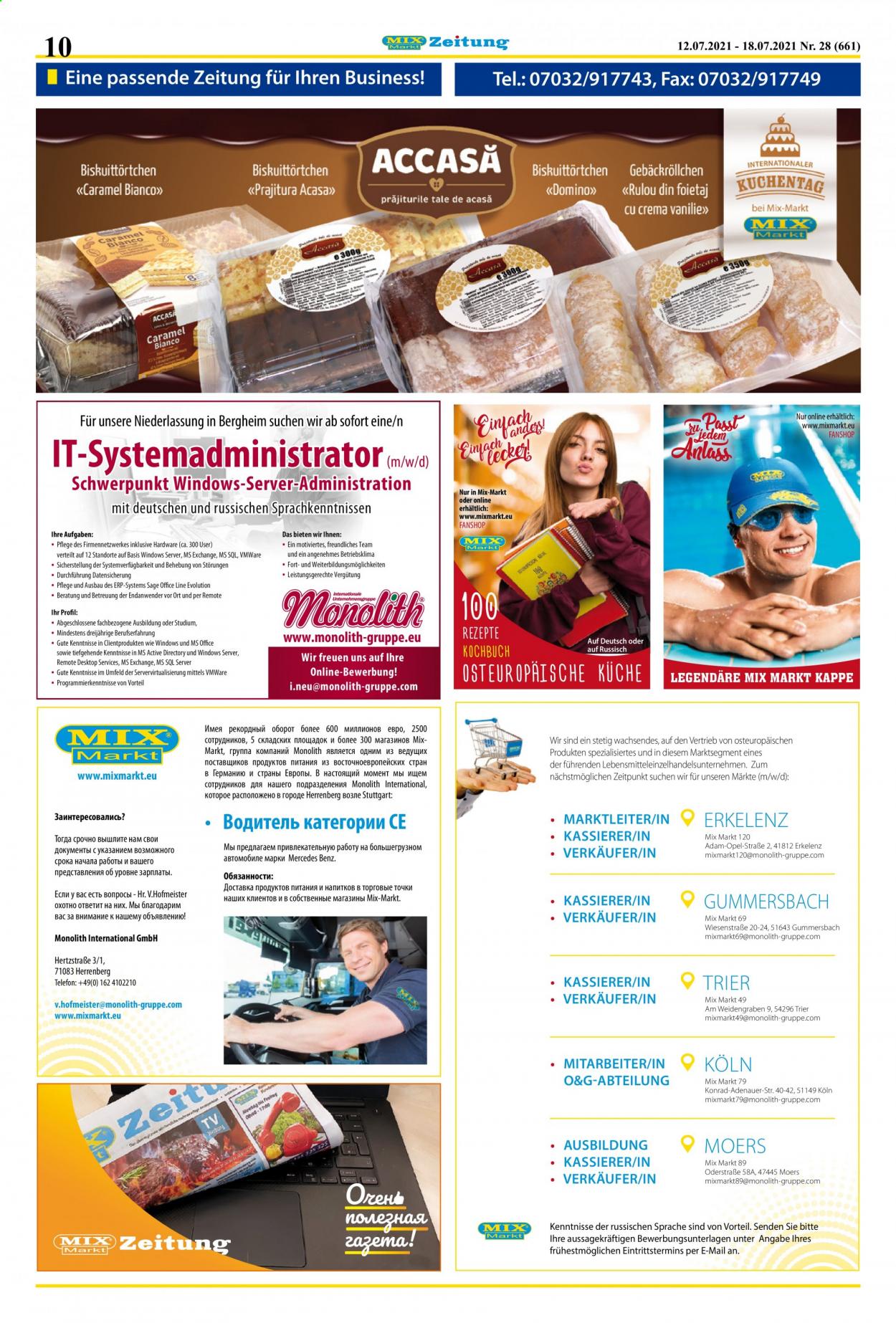Mix Markt Prospekte  - 12.07.2021 - 18.07.2021. Seite 3