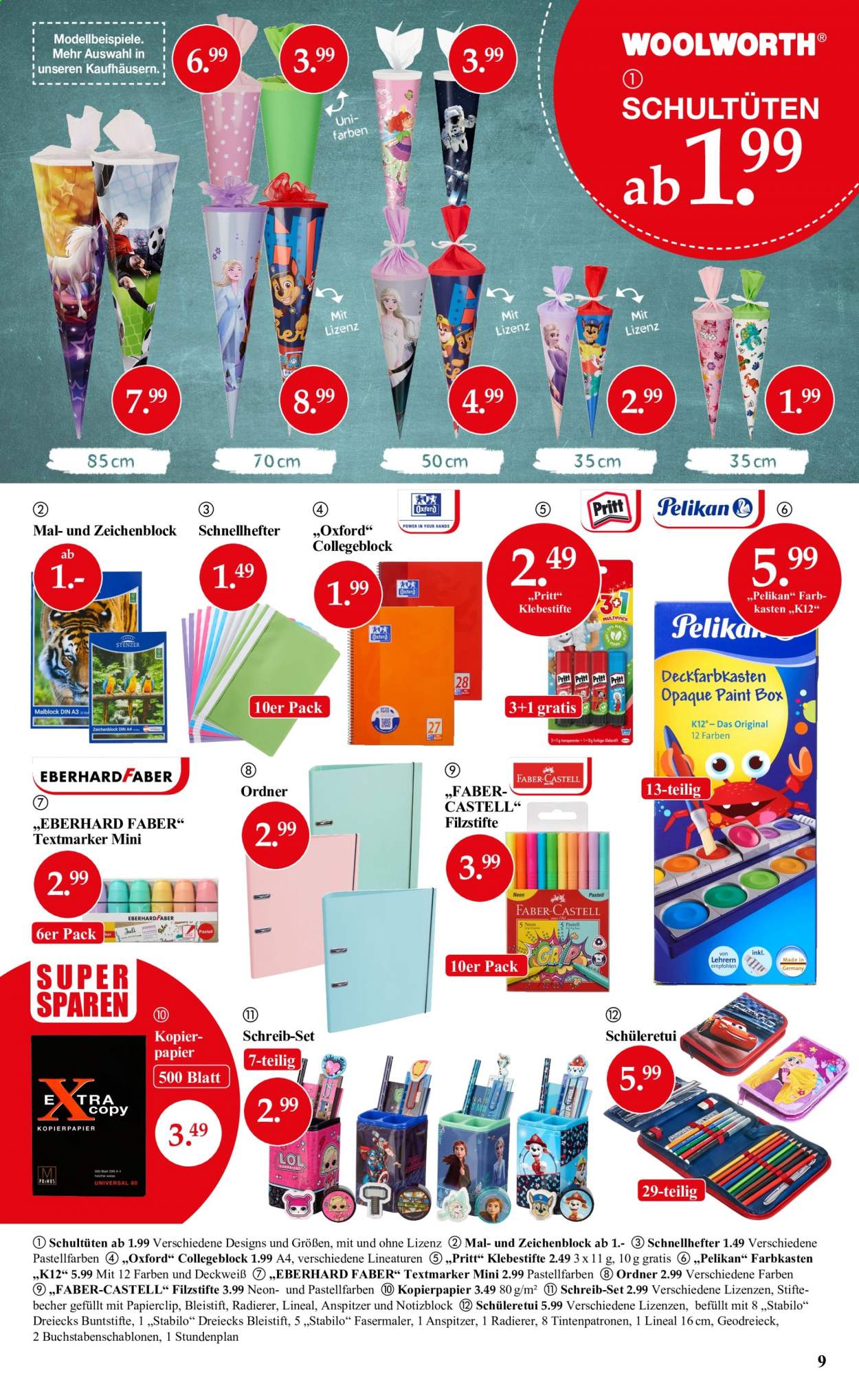 Woolworth Prospekte . Seite 9