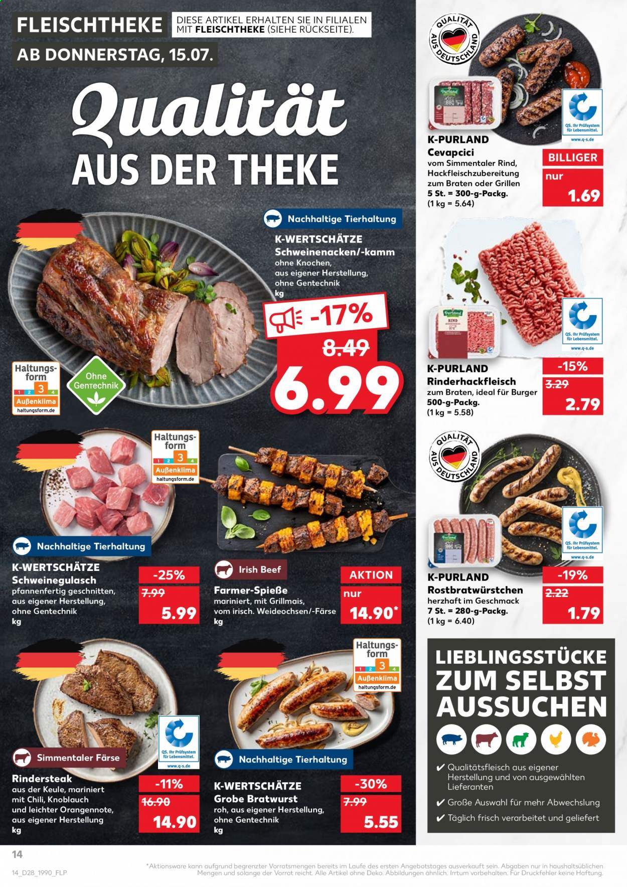 Kaufland Prospekte  - 15.07.2021 - 21.07.2021. Seite 14