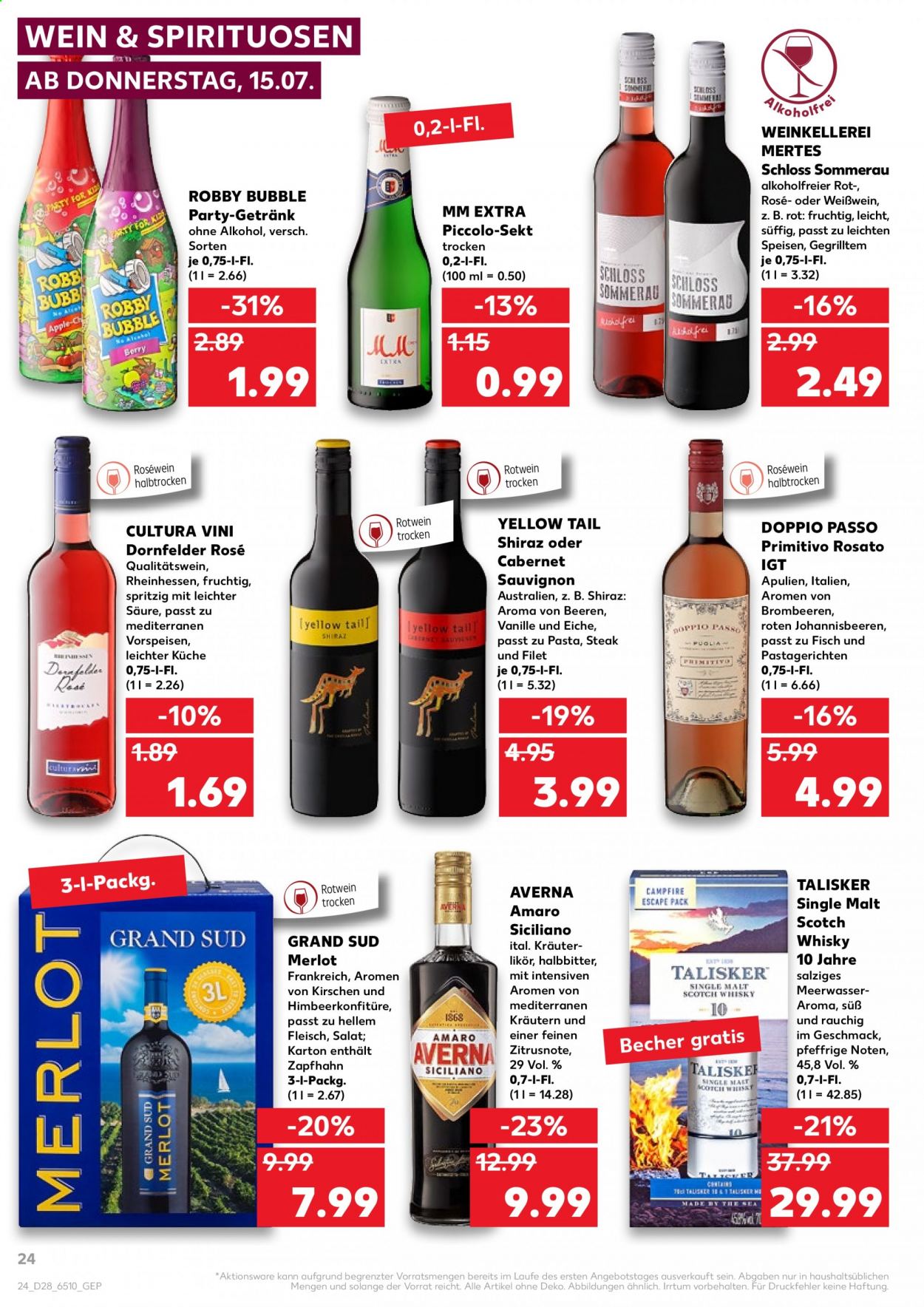 Kaufland Prospekte  - 15.07.2021 - 21.07.2021. Seite 24