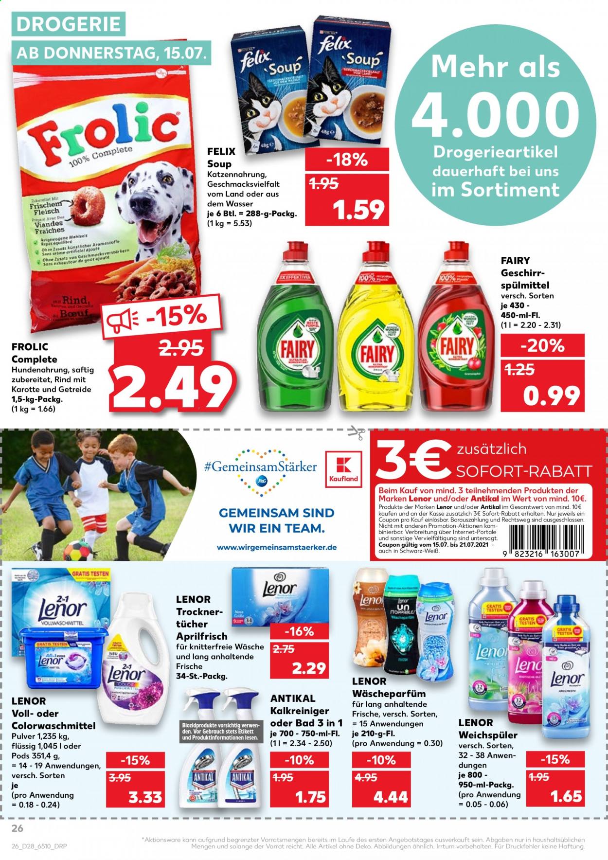 Kaufland Prospekte  - 15.07.2021 - 21.07.2021. Seite 26