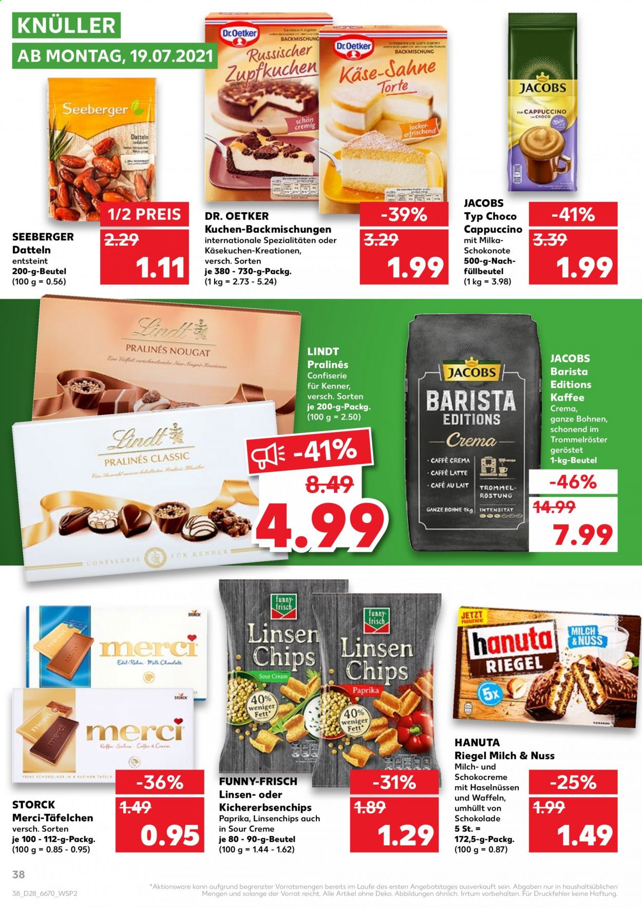 Kaufland Prospekte  - 15.07.2021 - 21.07.2021. Seite 38