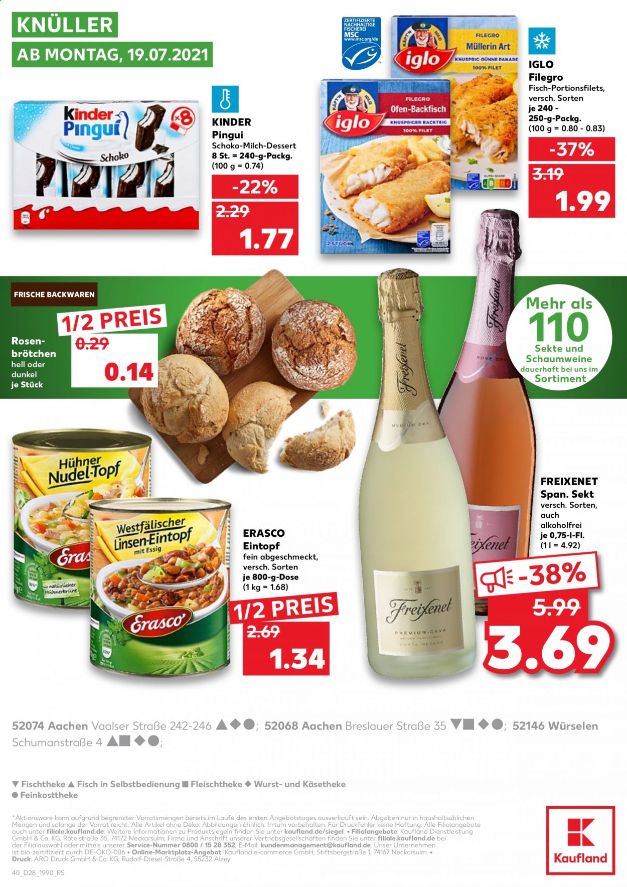 Kaufland Prospekte  - 15.07.2021 - 21.07.2021. Seite 40
